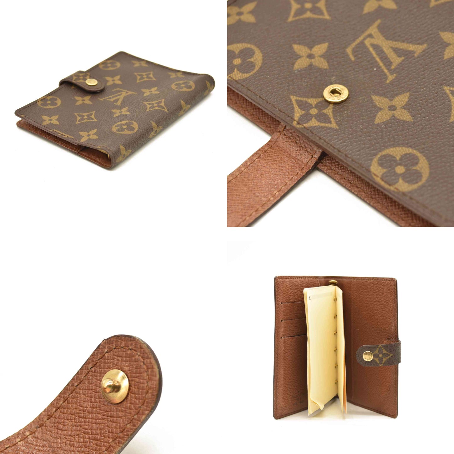 Louis Vuitton  Monogram Small Ring Agenda  CA1917