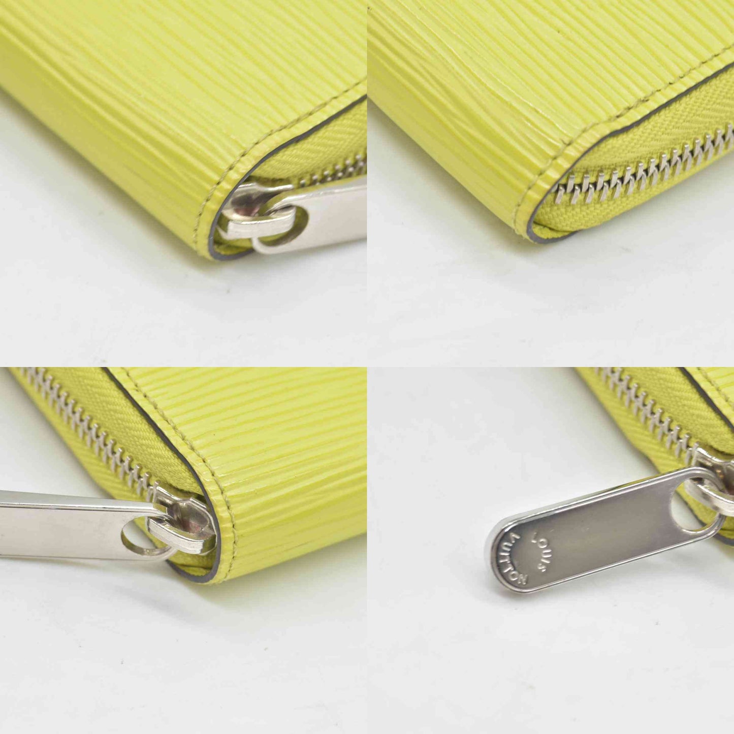 $1040 Louis Vuitton Epi Leather Zippy Wallet Yellow CONSIGNMENT GI5210