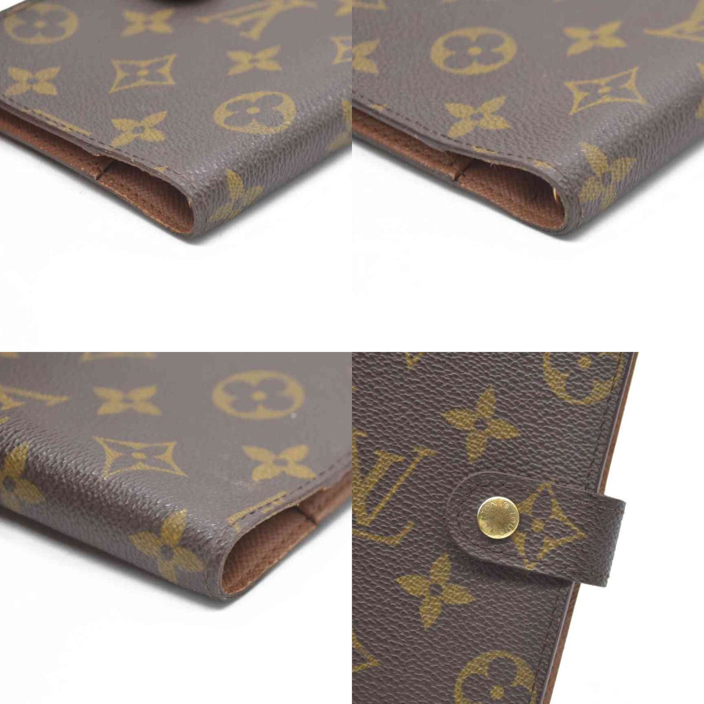 Louis Vuitton Monogram Agenda PM Notebook Cover Brown CA1908