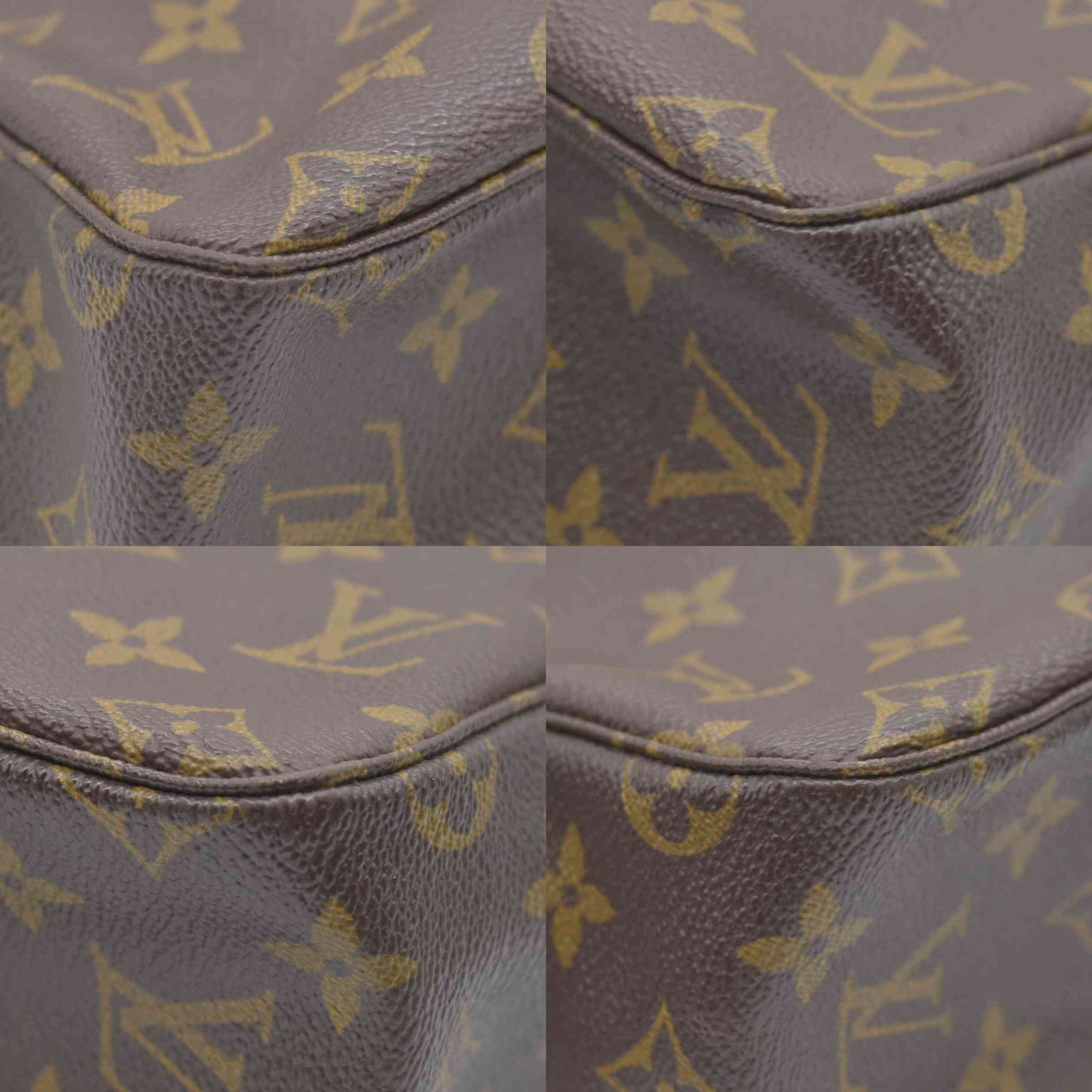 $600 1988 Louis Vuitton Cosmetic Pouch Monogram Trousse Toilette 28 881TH