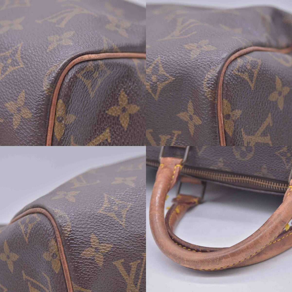 $1550 1990 Louis Vuitton Monogram Speedy 30 VI1900