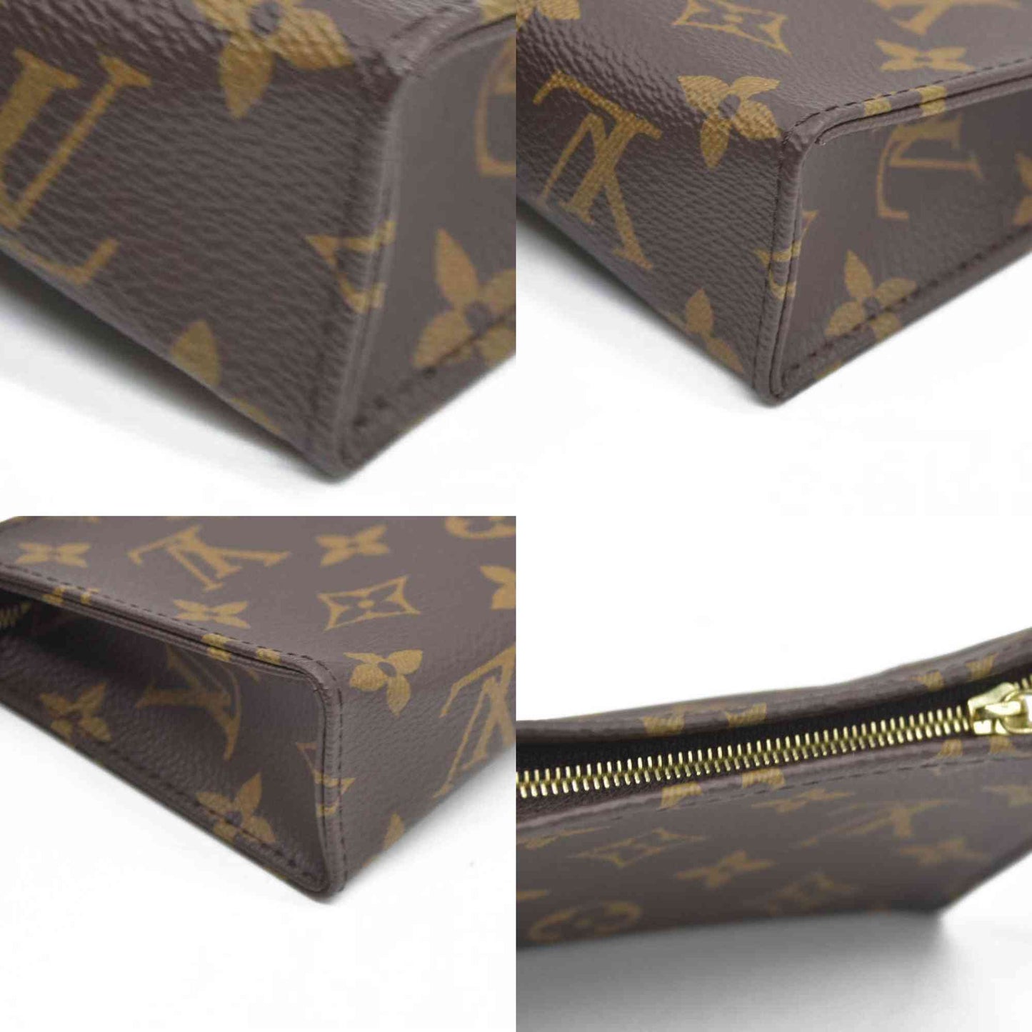 $1620 Louis Vuitton  Monogram Toiletry Pouch 15 Fuchsia