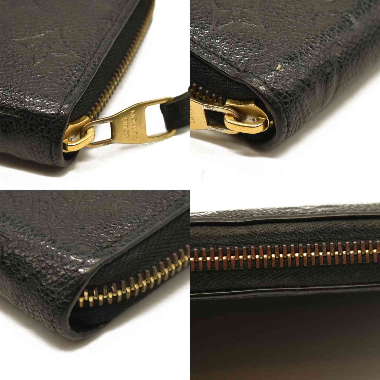 Louis Vuitton  Empreinte Zippy Wallet Black SP1107