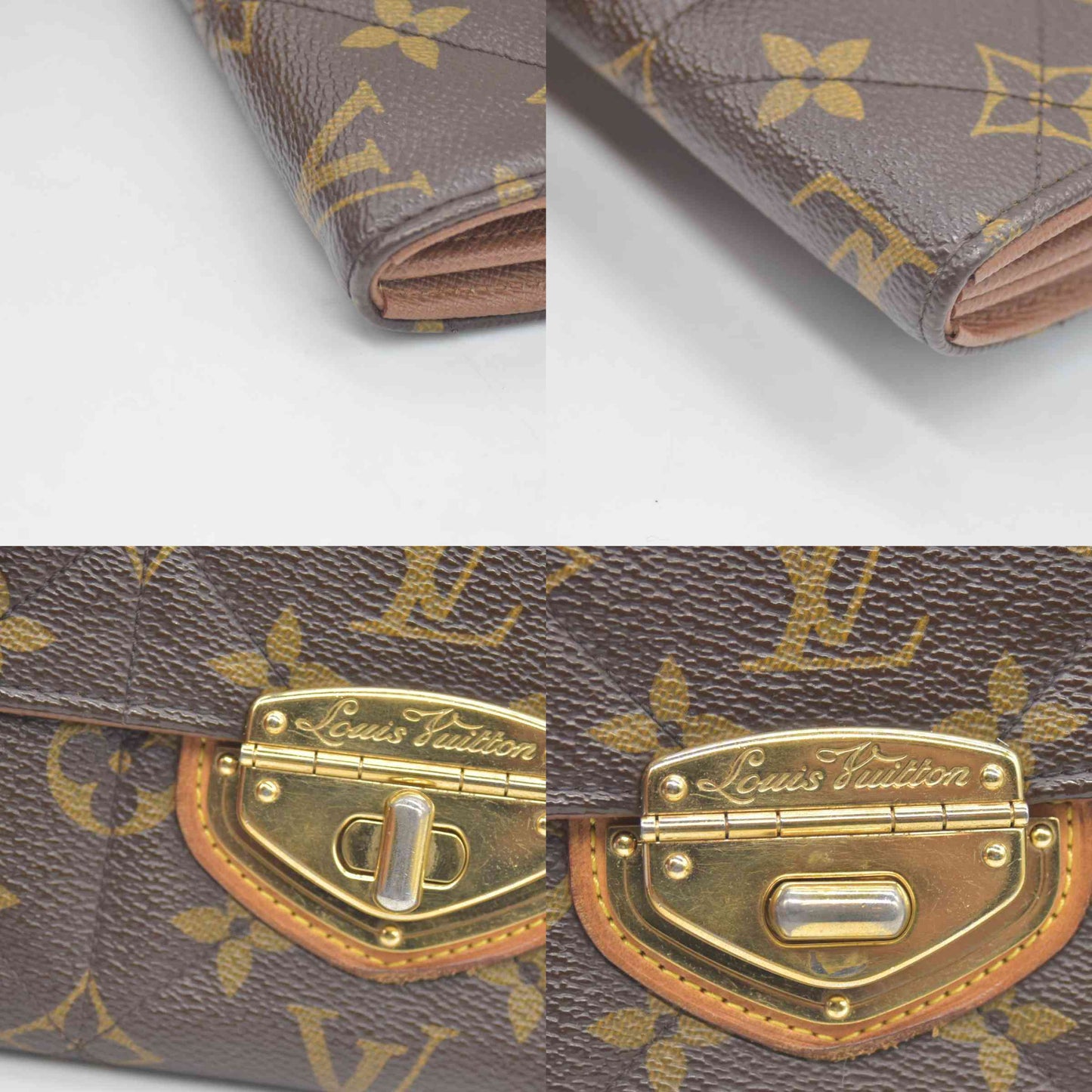$1060 2011 Louis Vuitton Louis Vuitton Monogram Canvas Etoile Sarah Wallet CONSIGNMENT SP2131