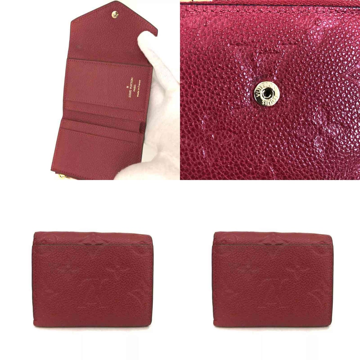 Louis Vuitton  Empreinte Zoe Wallet Scarlet SP2169