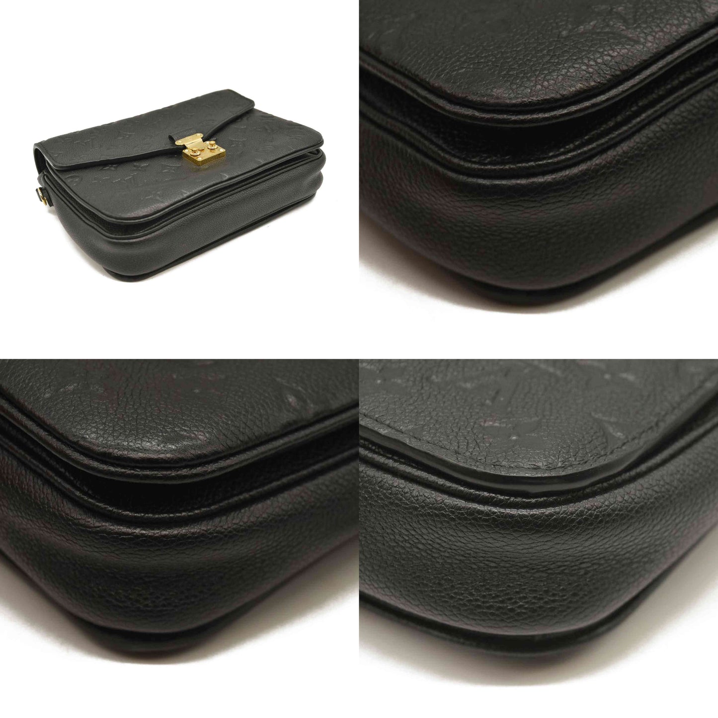 LOUIS VUITTON  Empreinte Pochette Metis Black DU0240