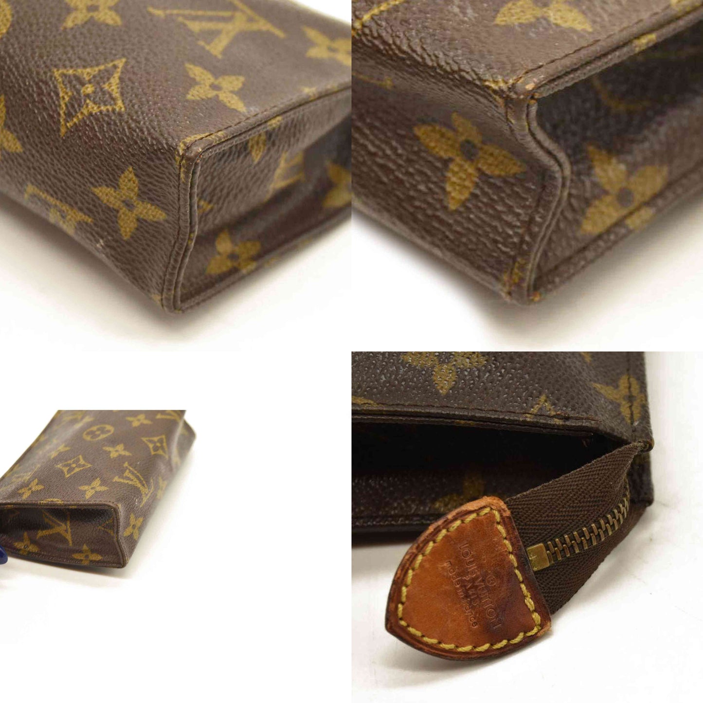 Louis Vuitton  Monogram Toiletry Pouch 15 874TH