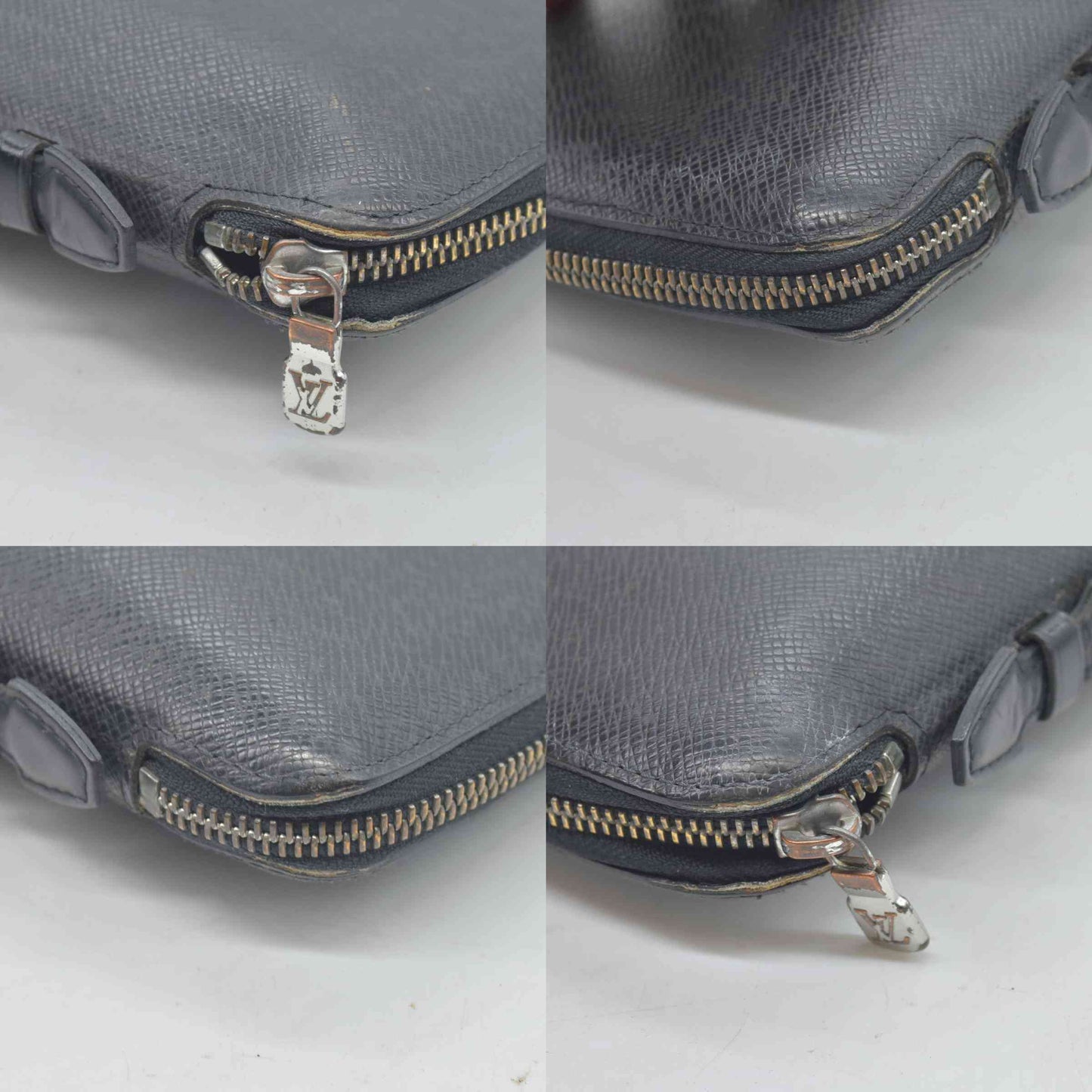 $1250 2004 Louis Vuitton MI0014 Taiga Leather Atoll Organizer Wallet CONSIGNMENT