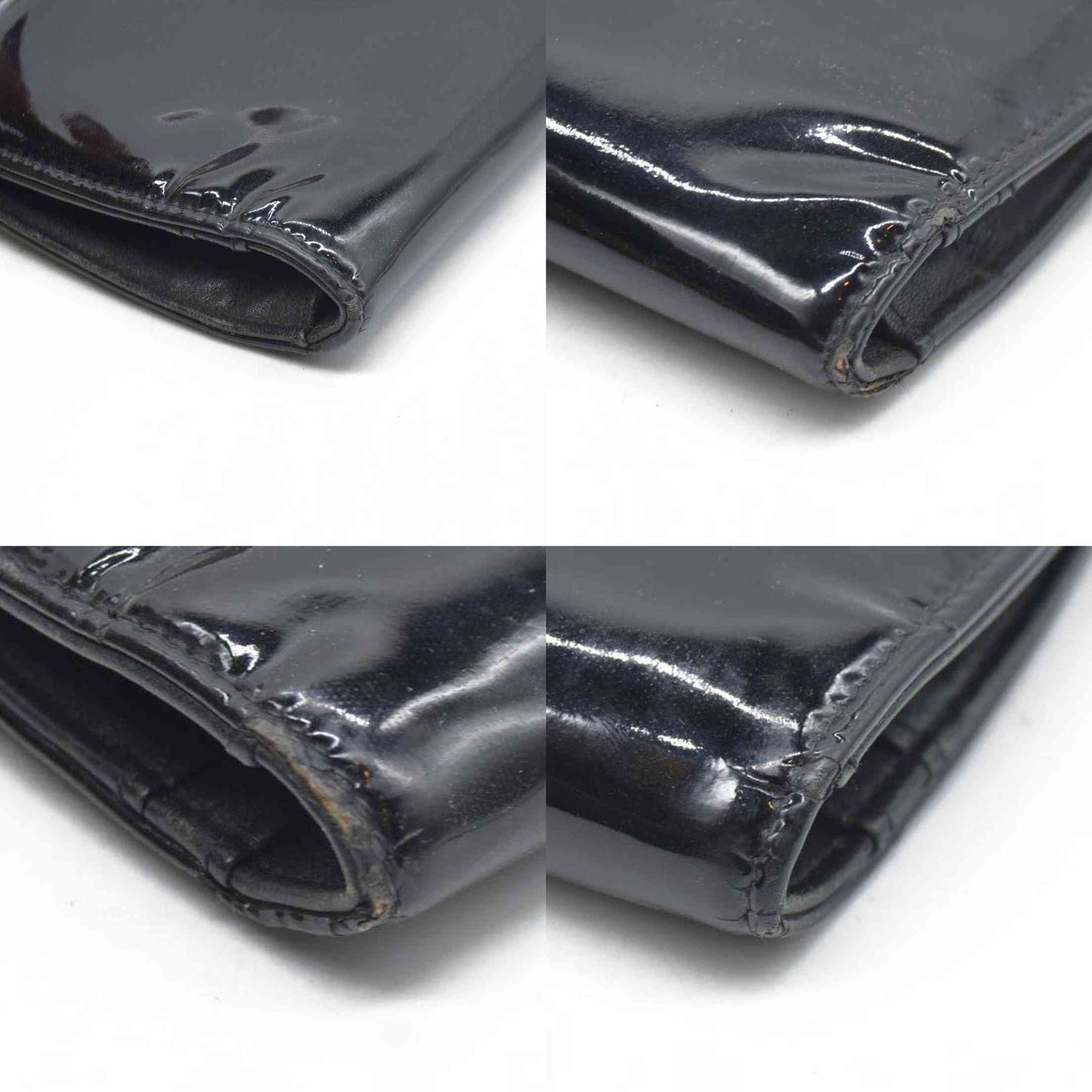 CONSIGNMENT $1100 Chanel 2010's Interlocking CC Logo Continental Wallet