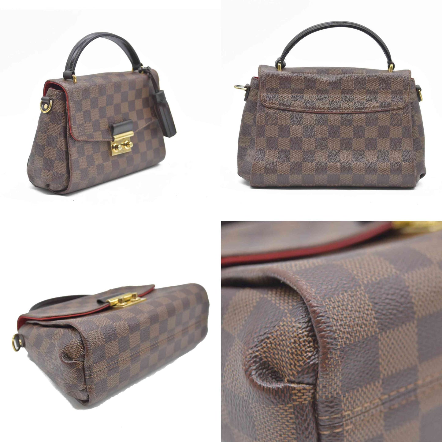 Louis Vuitton  Damier Ebene Croisette