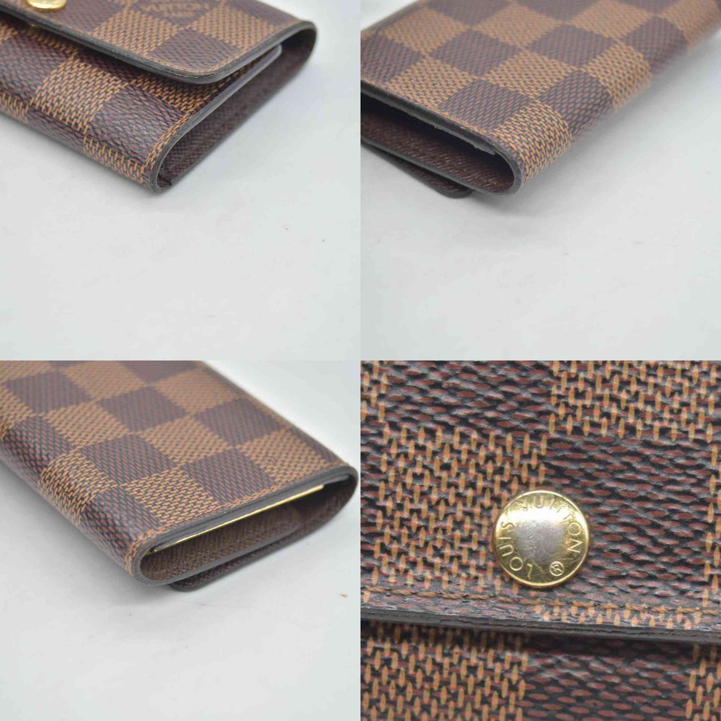 $340 RFID Louis Vuitton Damier Ebene Multicles 6 Key Holder