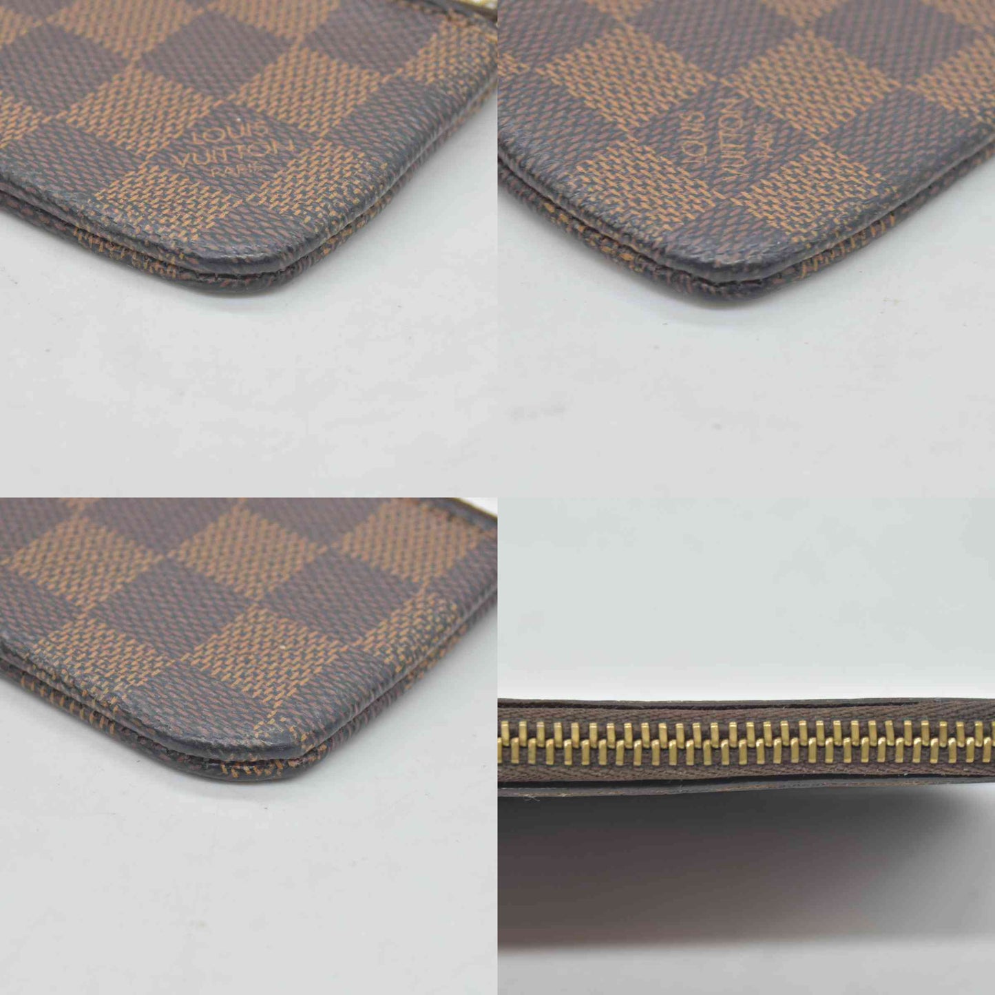 $345 Louis Vuitton Damier Ebene Key Pouch