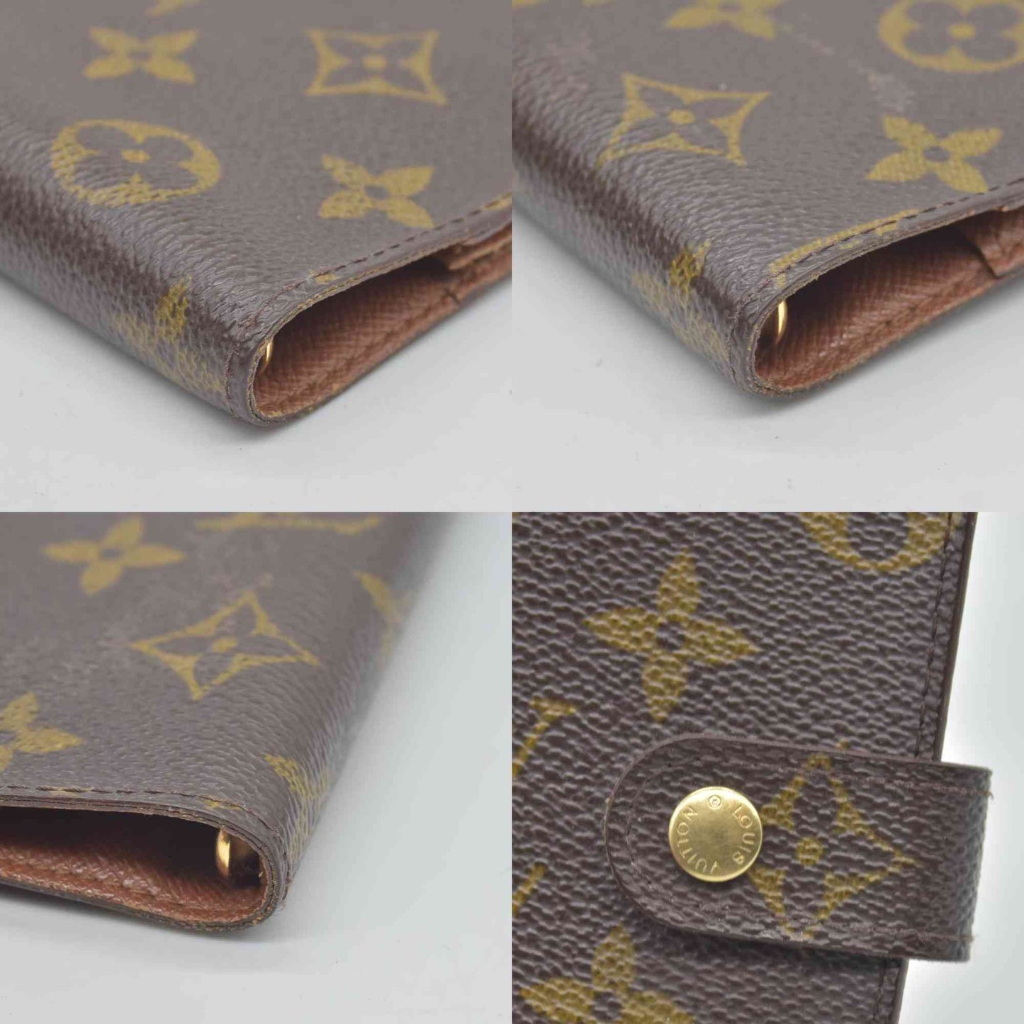 $505 LOUIS VUITTON Monogram  Agenda PM Day Planner Notebook Cover