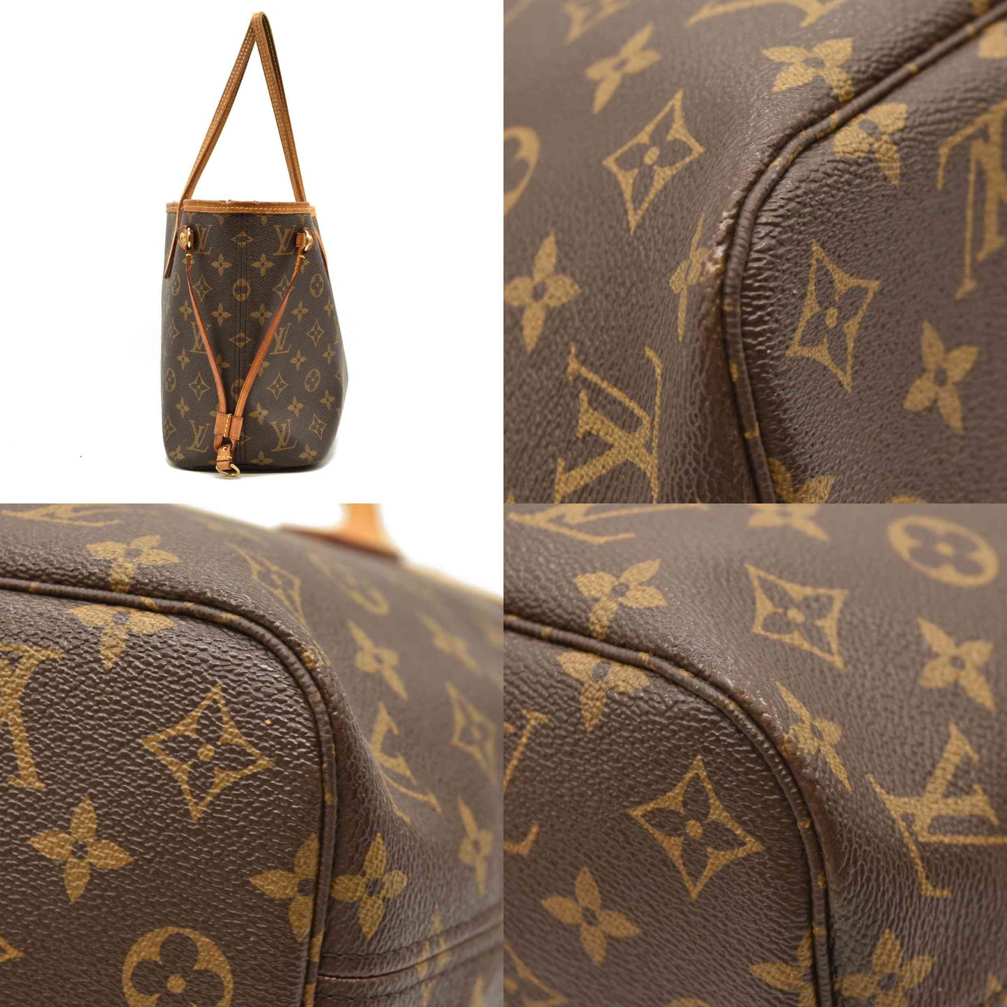 Louis Vuitton  Monogram Neverfull PM Fuchsia AR3166