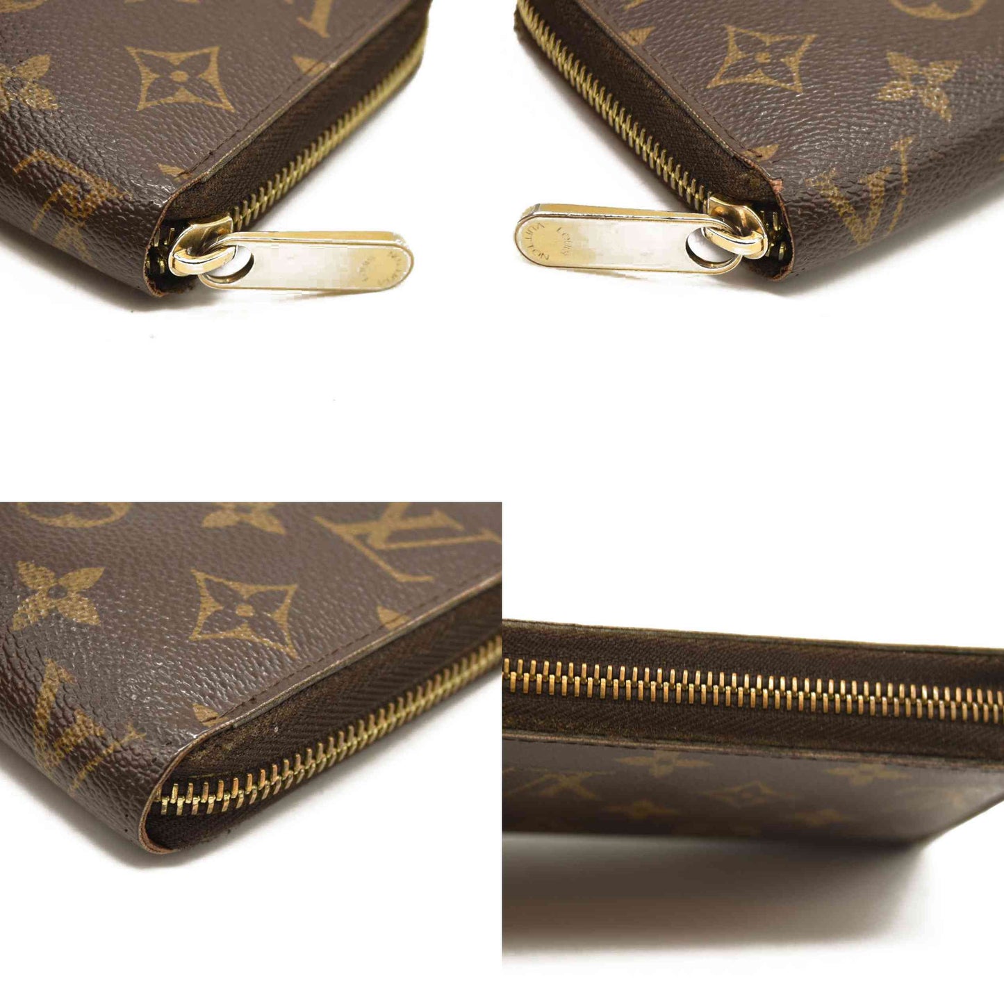 Louis Vuitton  Monogram Zippy Wallet CA2008