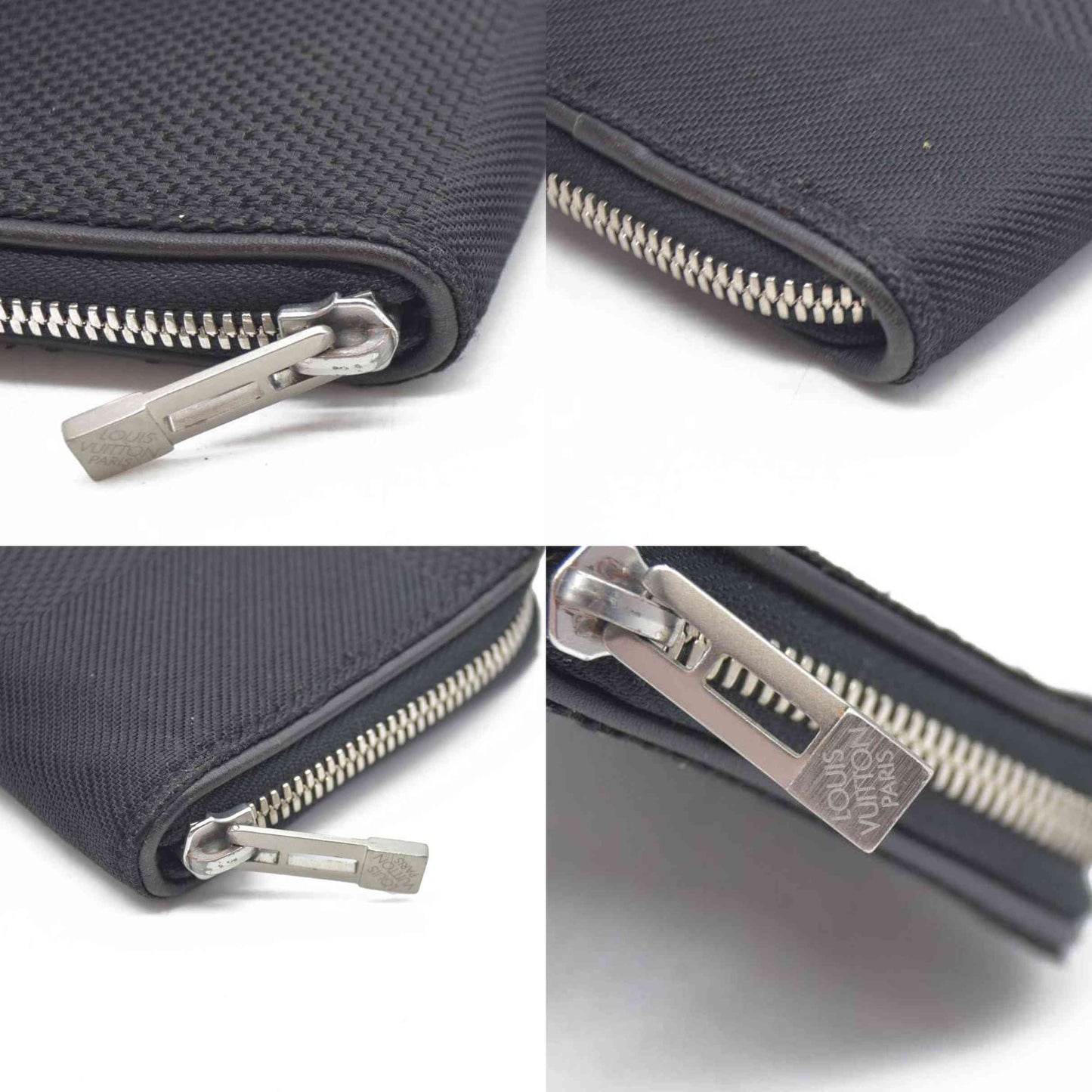 $915 Louis Vuitton Damier Geant Portefeuille Ron Zippe Zippy Long Wallet SF1171