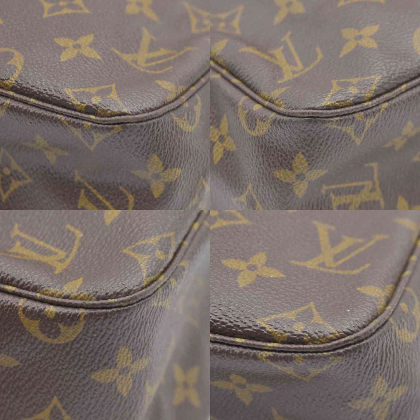 $660 CONSIGNMENT Louis Vuitton Monogram Trousse Toilette 28 MM  874TH 1987
