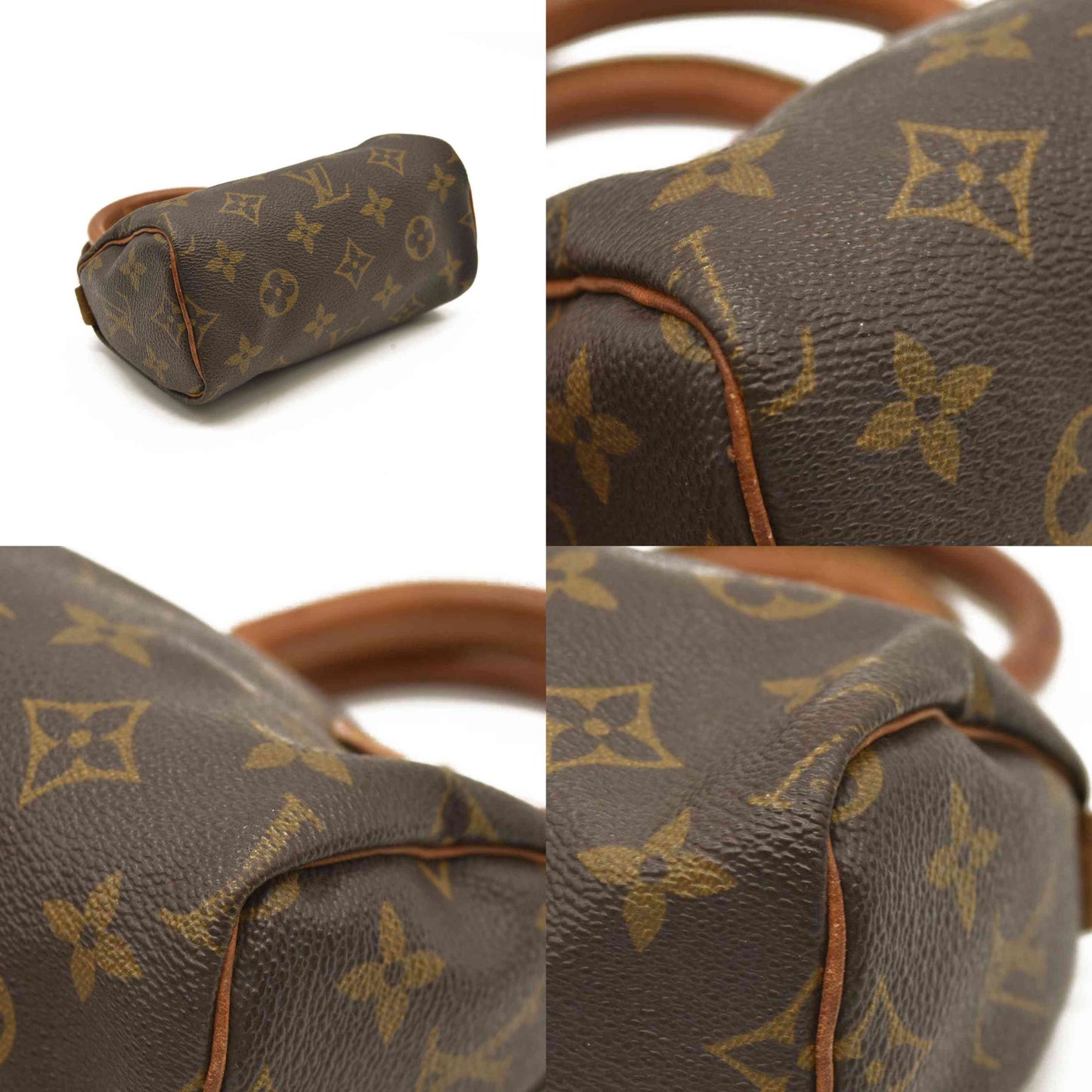 LOUIS VUITTON Monogram Mini Speedy with Strap