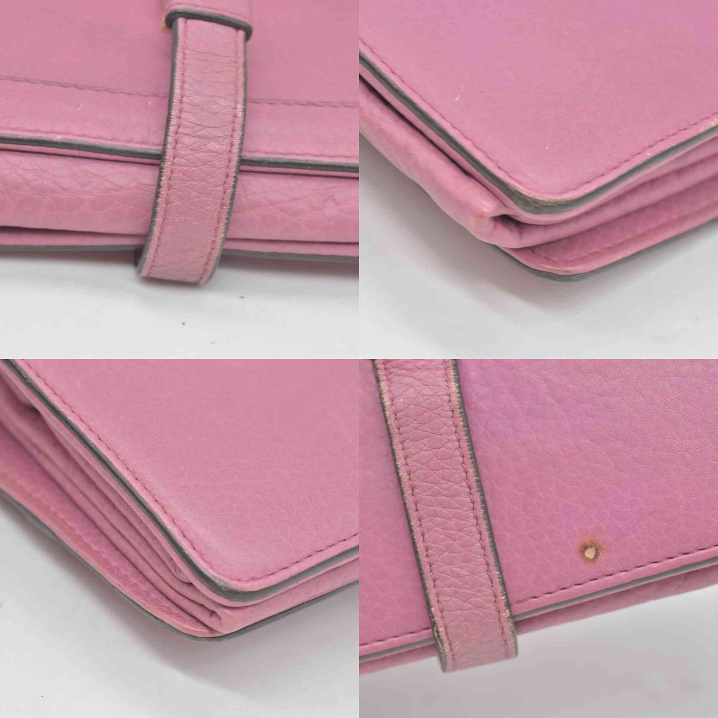 $2172 Gucci Jackie Soft Leather Flap Shoulder Bag CONSIGNMENT