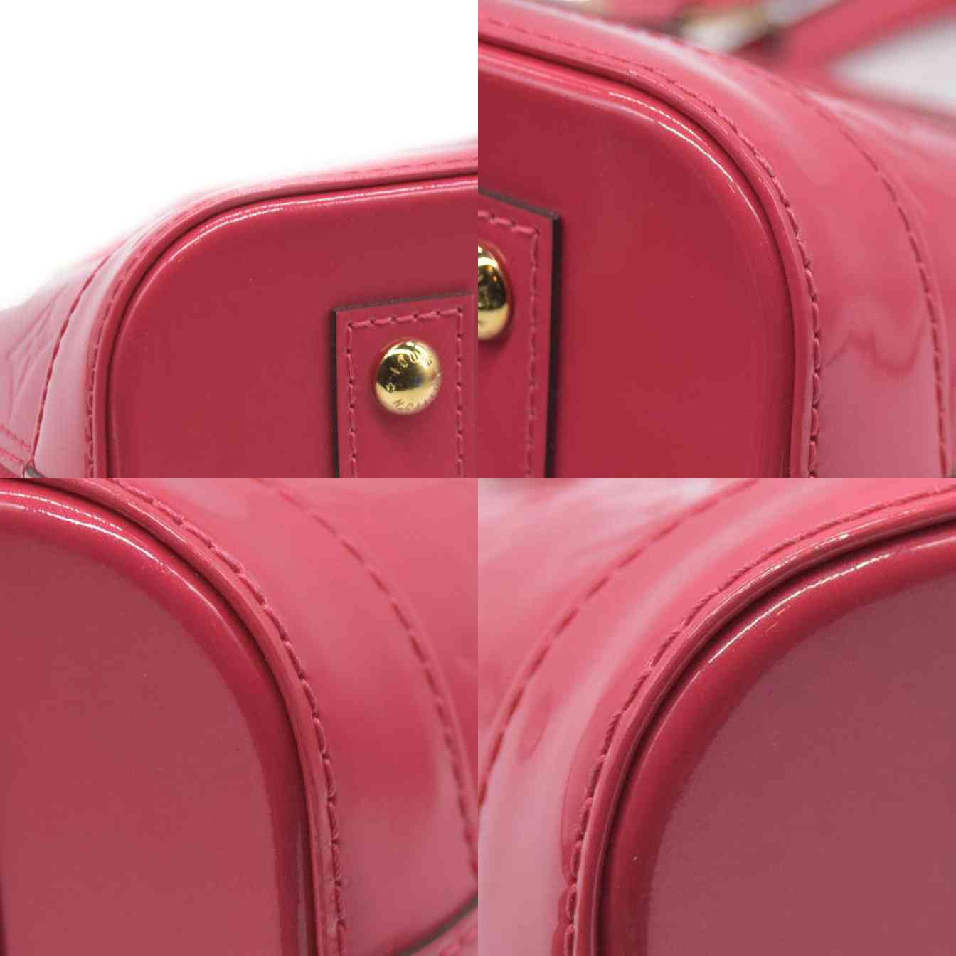 $2800 Louis Vuitton  Vernis Alma BB Hot Pink
