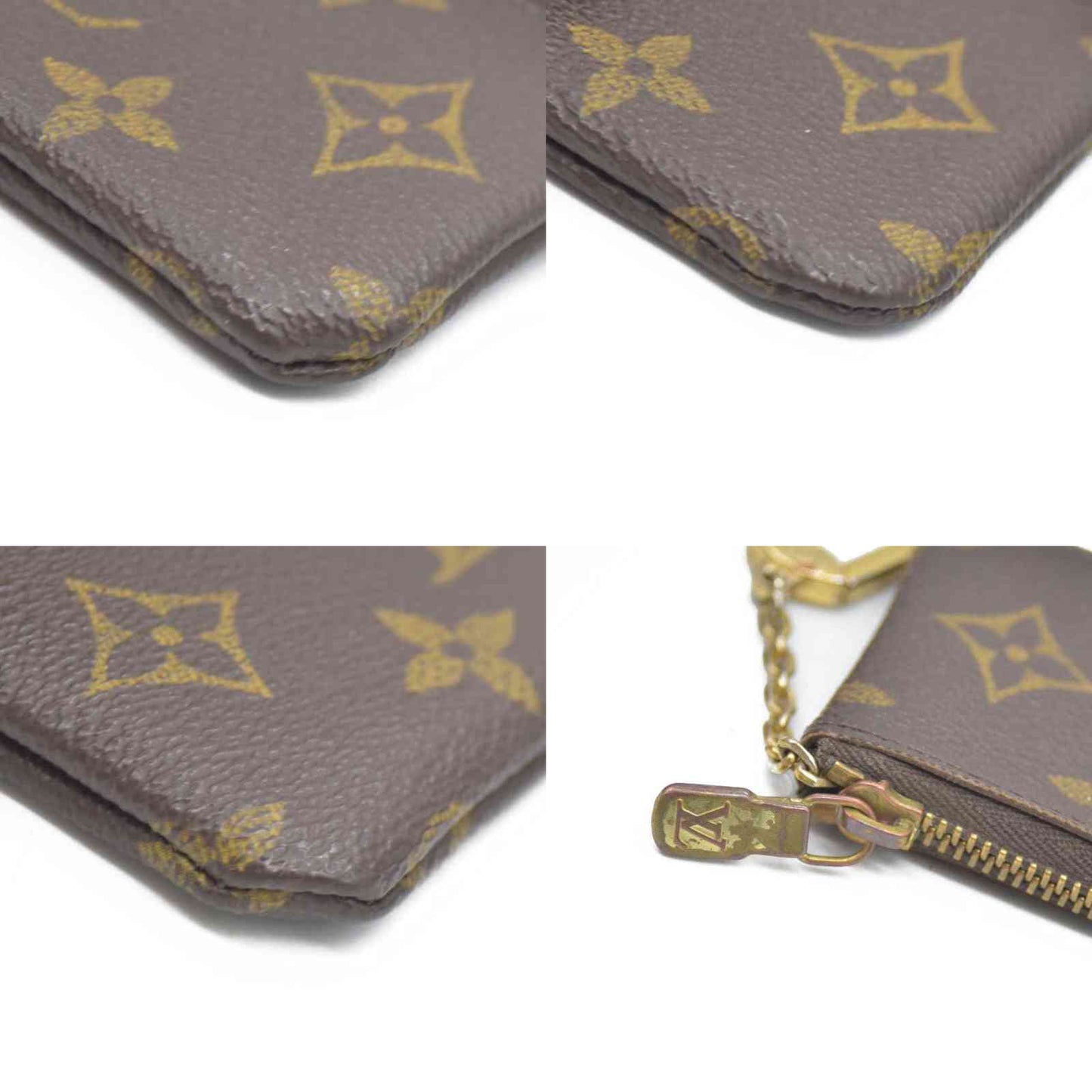 AUCTION $345 Louis Vuitton Monogram Key Pouch
