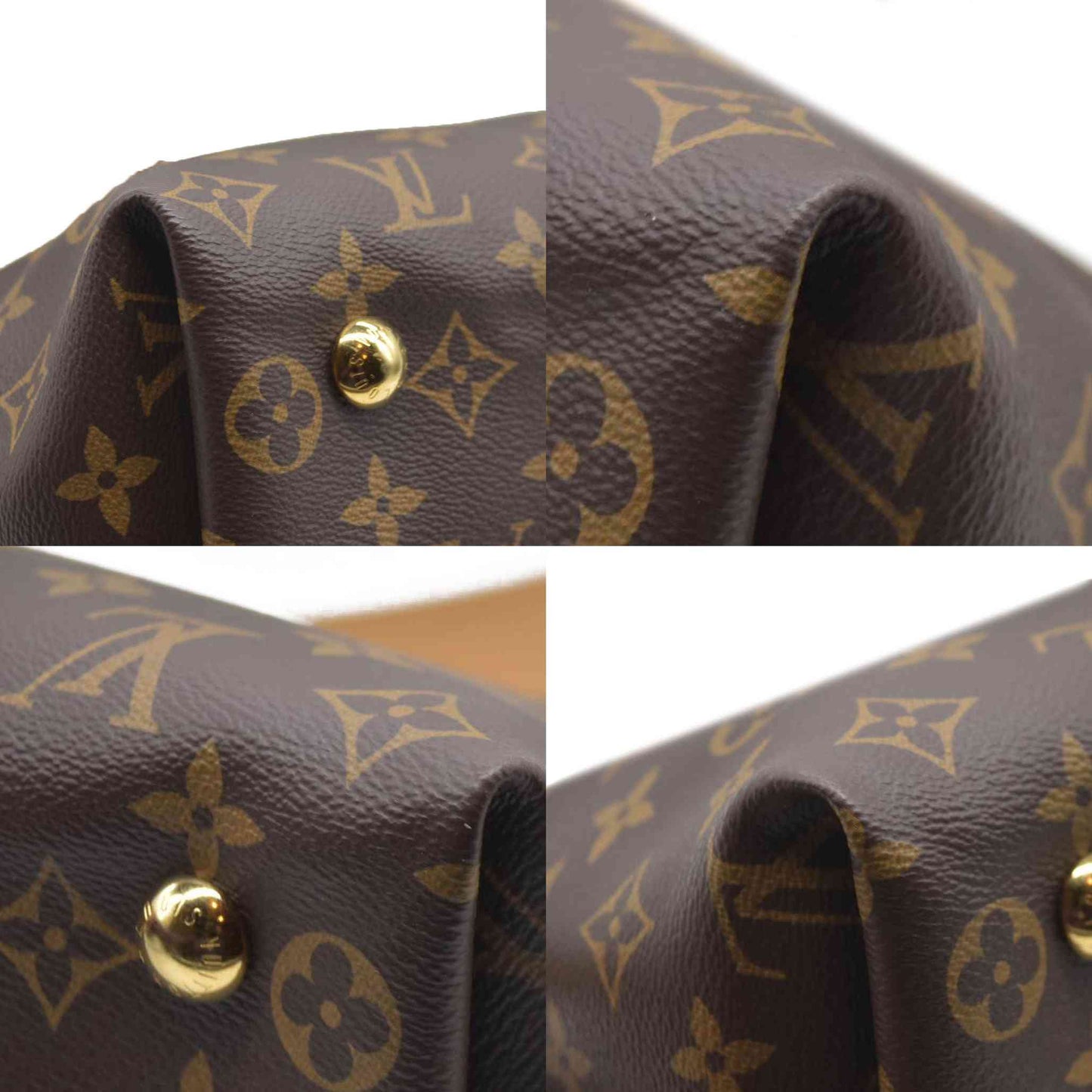 $2850 Louis Vuitton Monogram Carryall PM Brown Crossbody Travel Bag