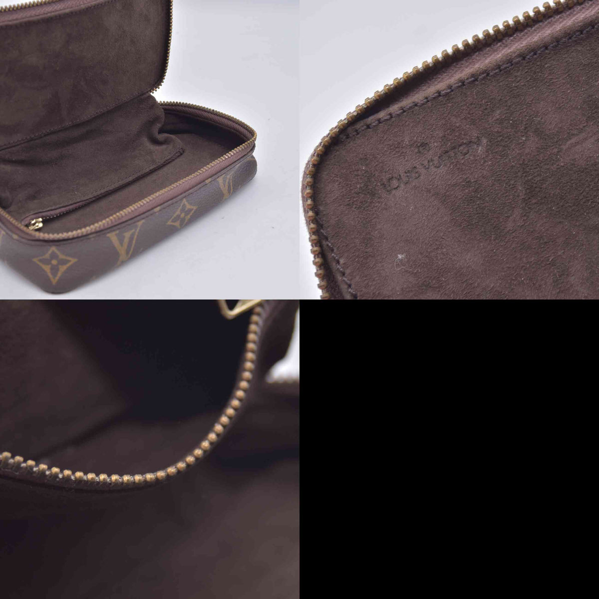 $650 Louis Vuitton Monogram Bijoux Jewlery Case