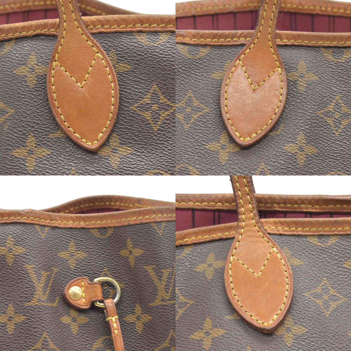 Louis Vuitton $2200 Monogram Neo Neverfull GM Fuchsia FL2135