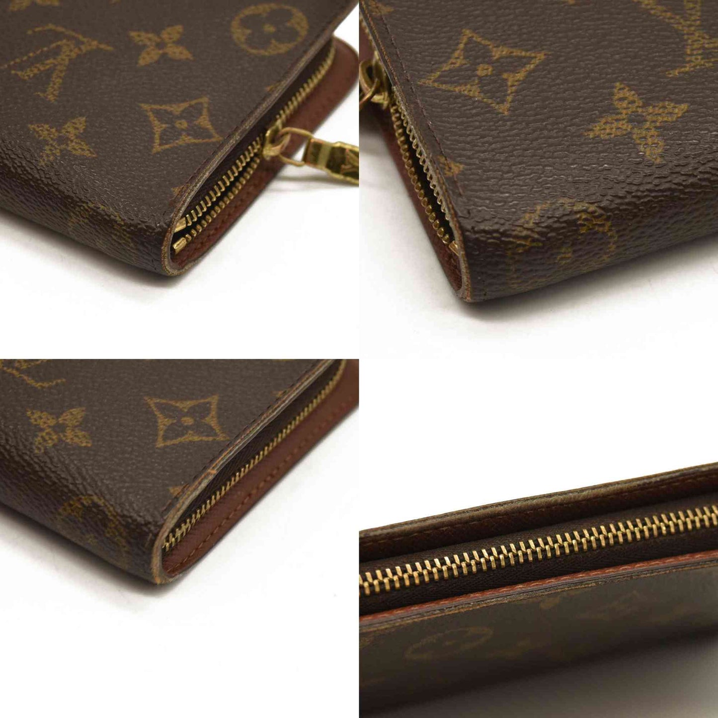 LOUIS VUITTON  Monogram Zippy Porte Monaie Wallet CA0020