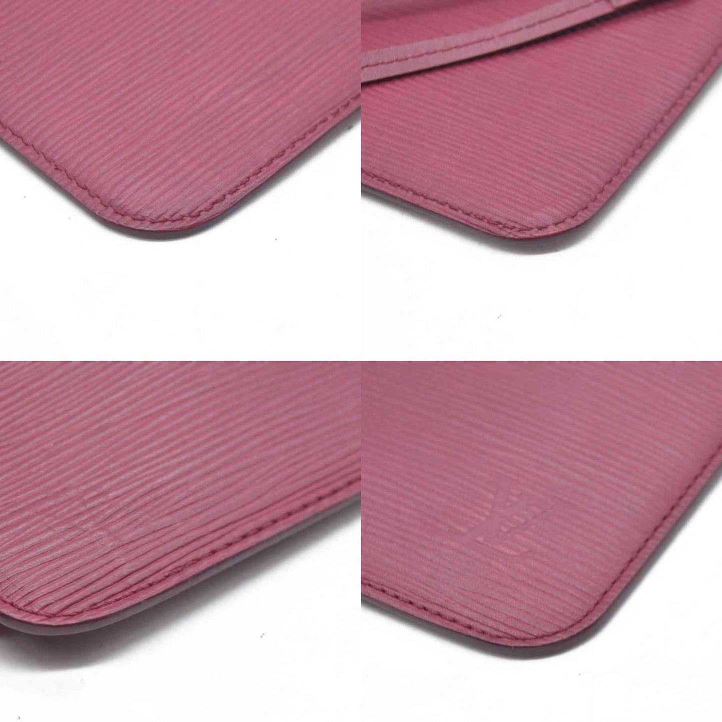 Louis Vuitton Epi Leather Neverfull MM Pochette Fuchsia SR2103