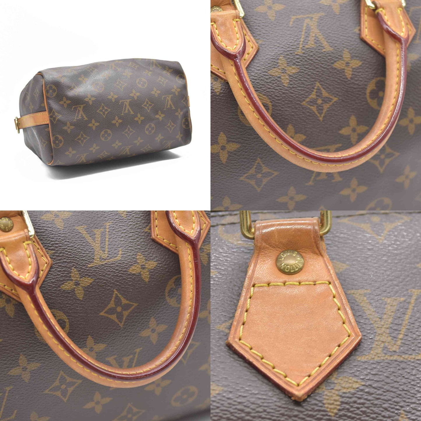 LOUIS VUITTON Monogram Speedy Bandouliere 25 DU4153  2013