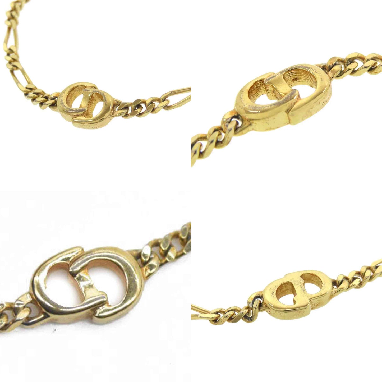 CHRISTIAN DIOR CD logo Bracelet Metal