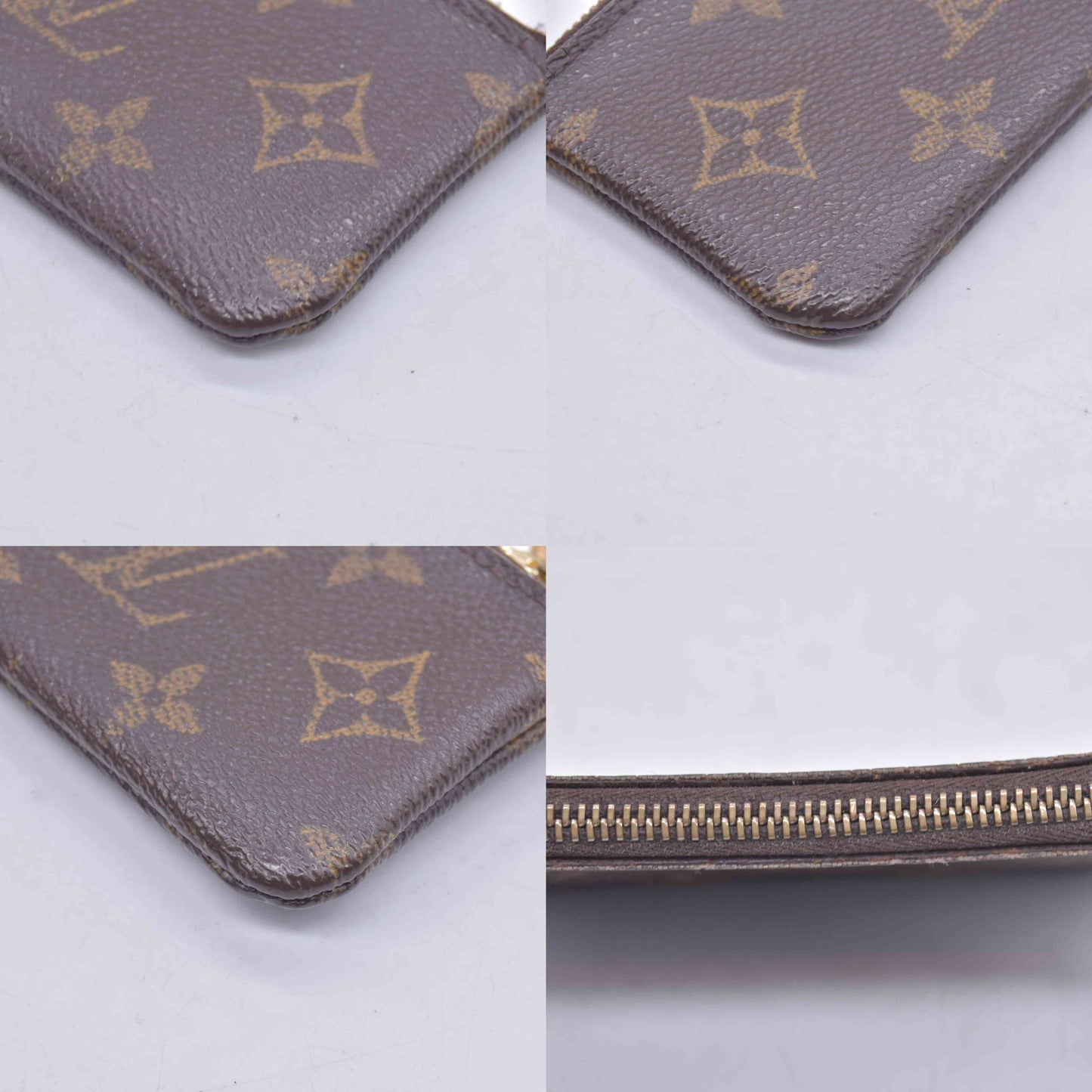 $355 Louis Vuitton Monogram Pochette Cles Key Holder CONSIGNMENT