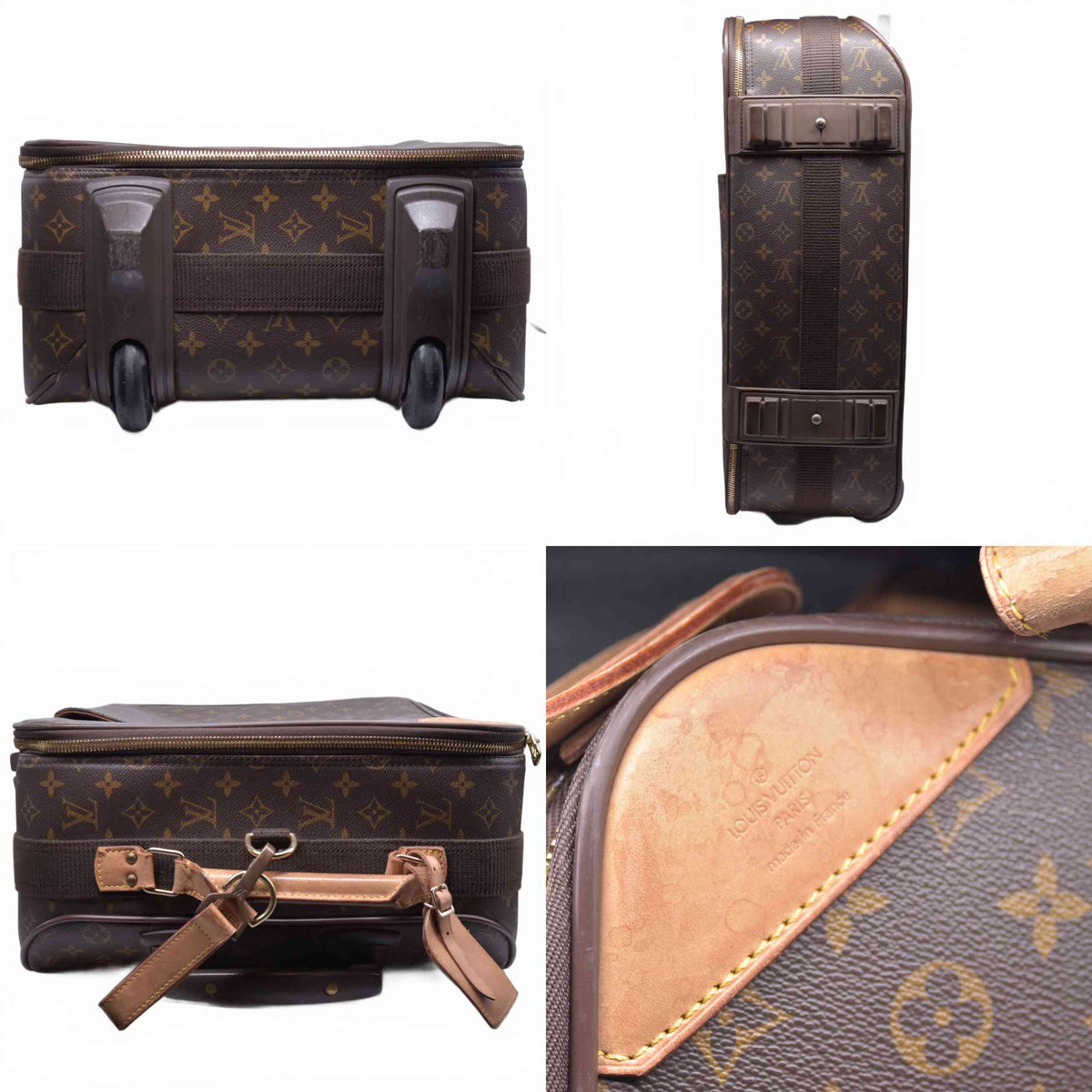 $3800 1999 LOUIS VUITTON Pegase 55 Monogram Suitcase SP0939