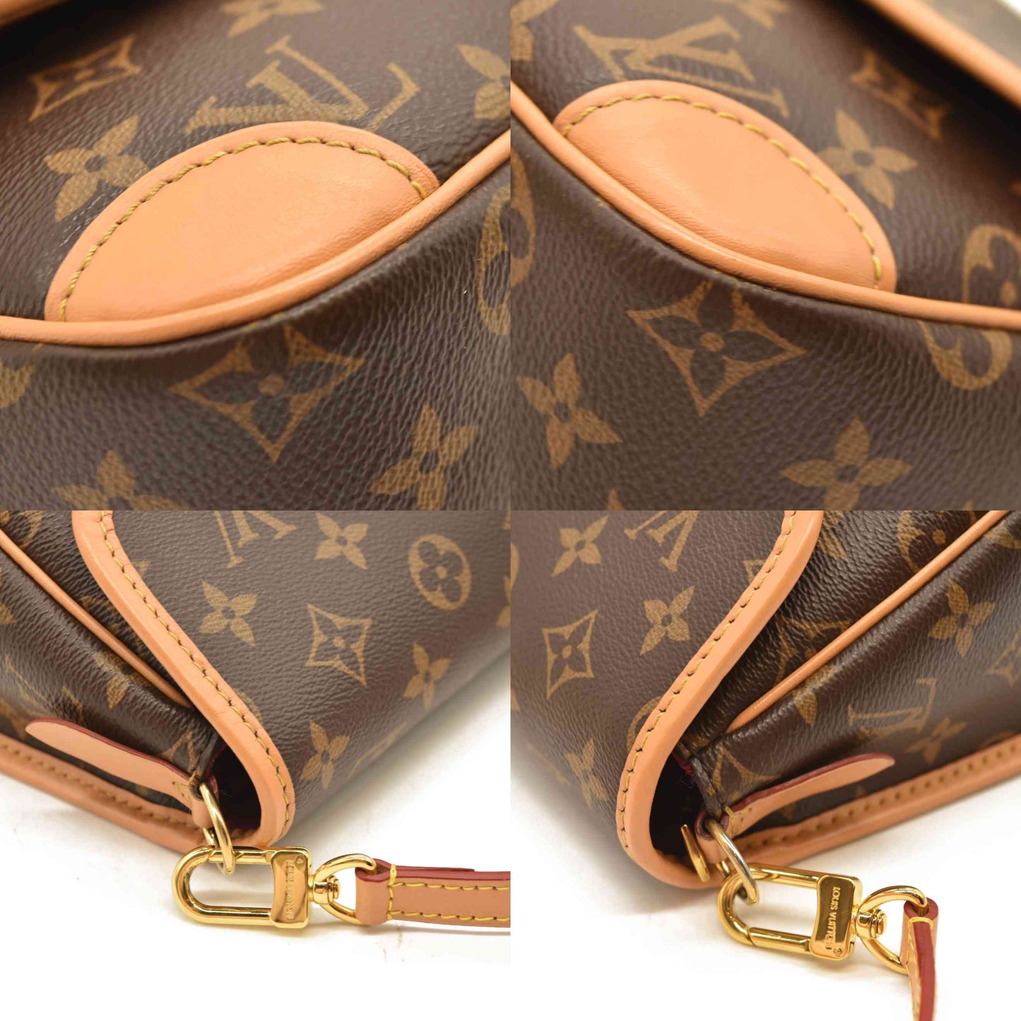 Louis Vuitton  Monogram Diane Fuchsia RFID