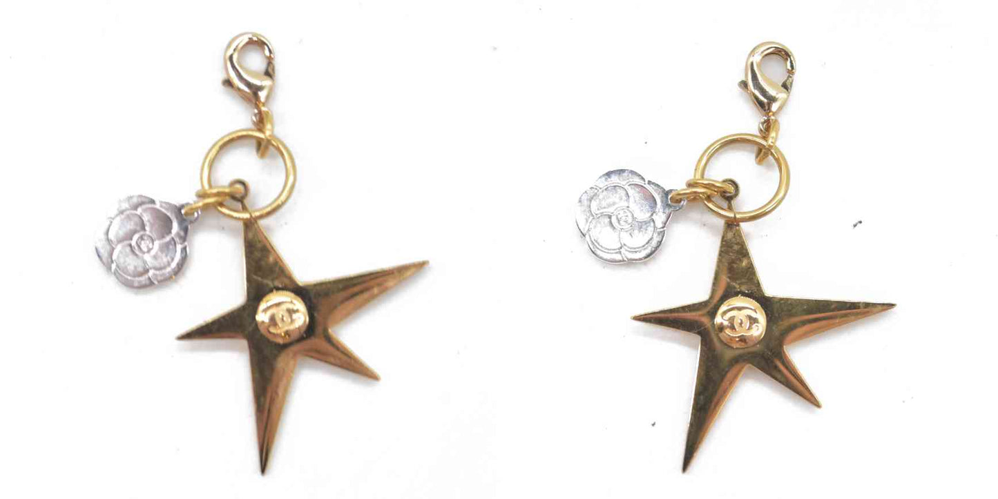 Authentic Chanel Star Camellia Beauty Boutique Gift With Purchase Charm