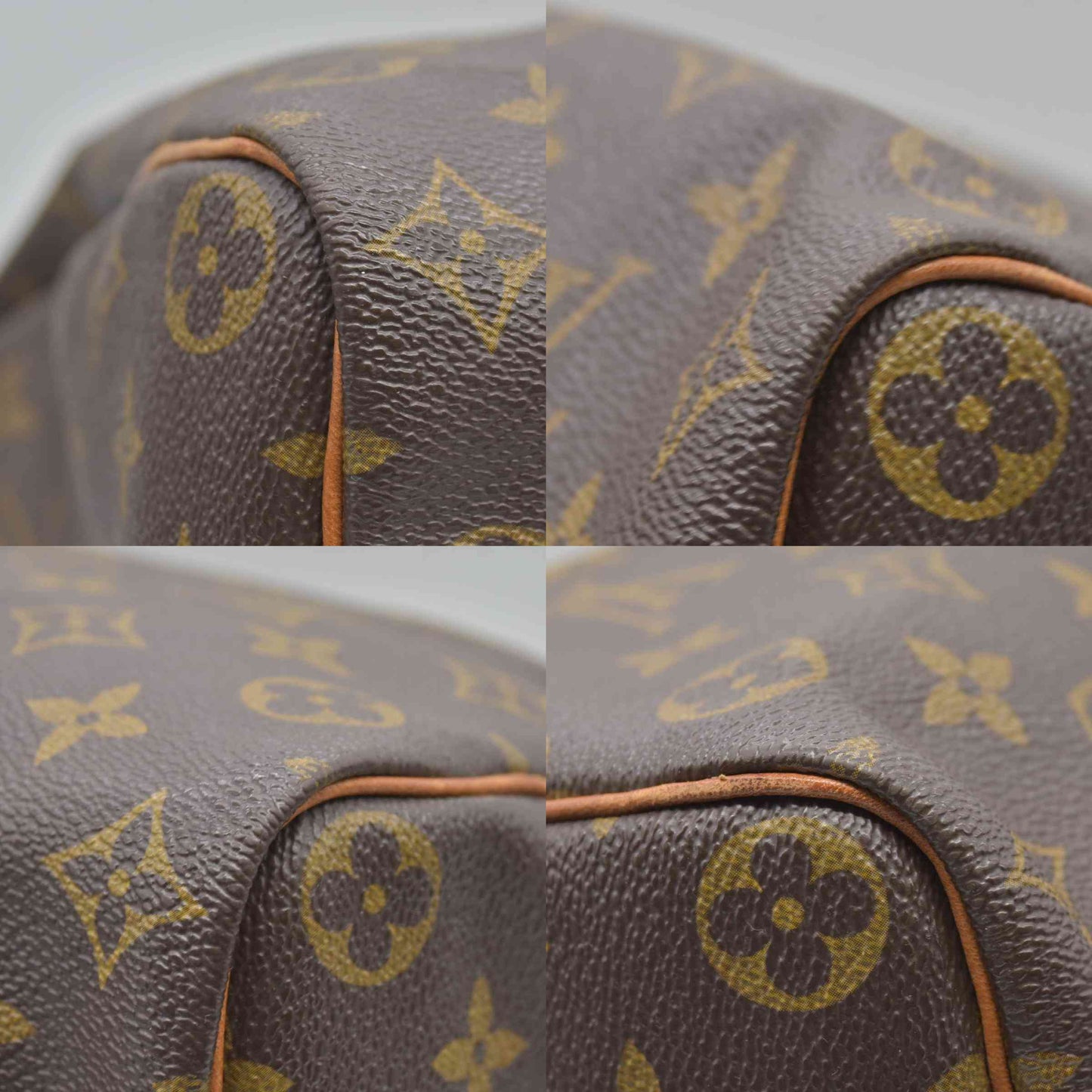 $1700 Louis Vuitton Monogram Speedy 35 SP0947
