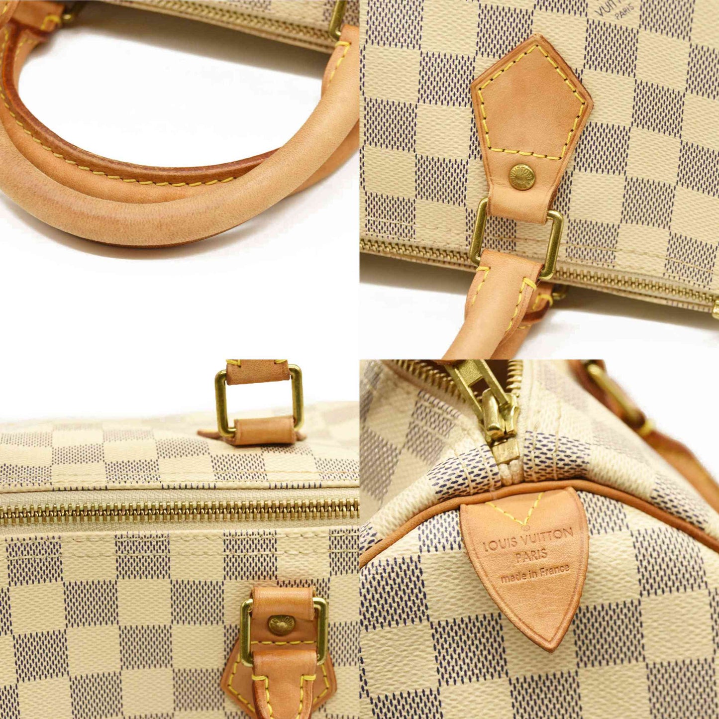 Louis Vuitton  Damier Azur Speedy 25 BA4142