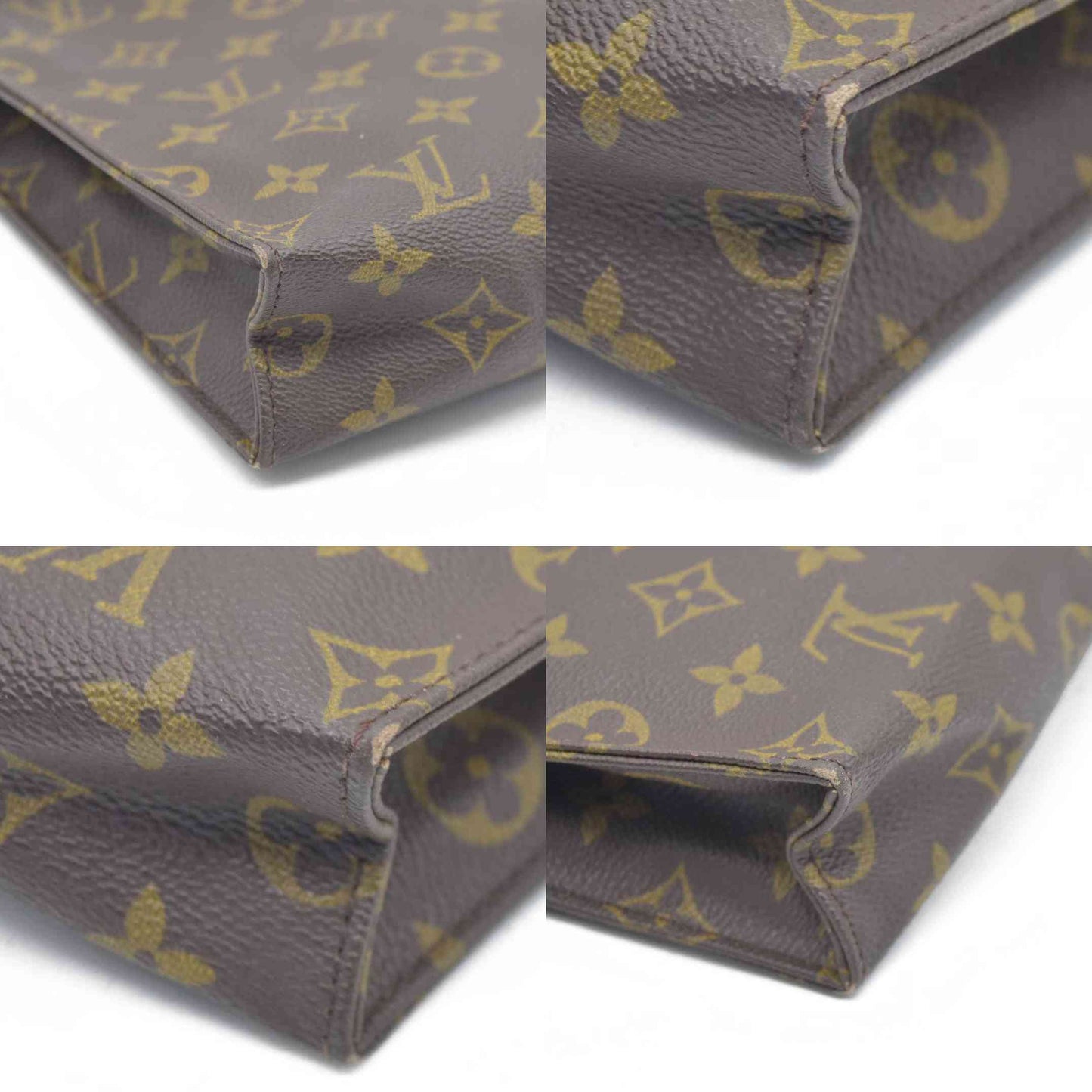 $1120 LOUIS VUITTON Monogram Poche Toilette 26 Pouch
