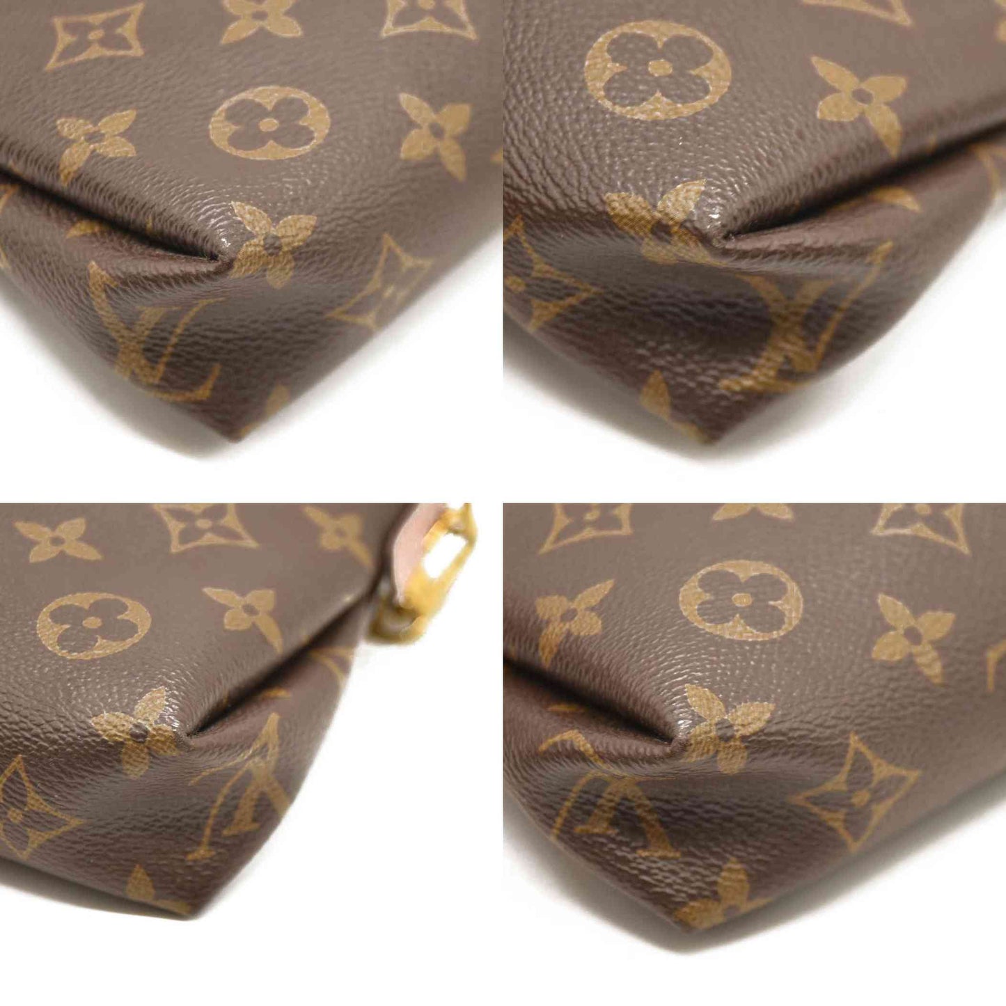 LOUIS VUITTON Pallas Clutch Monogram Rose Poudre GI1167