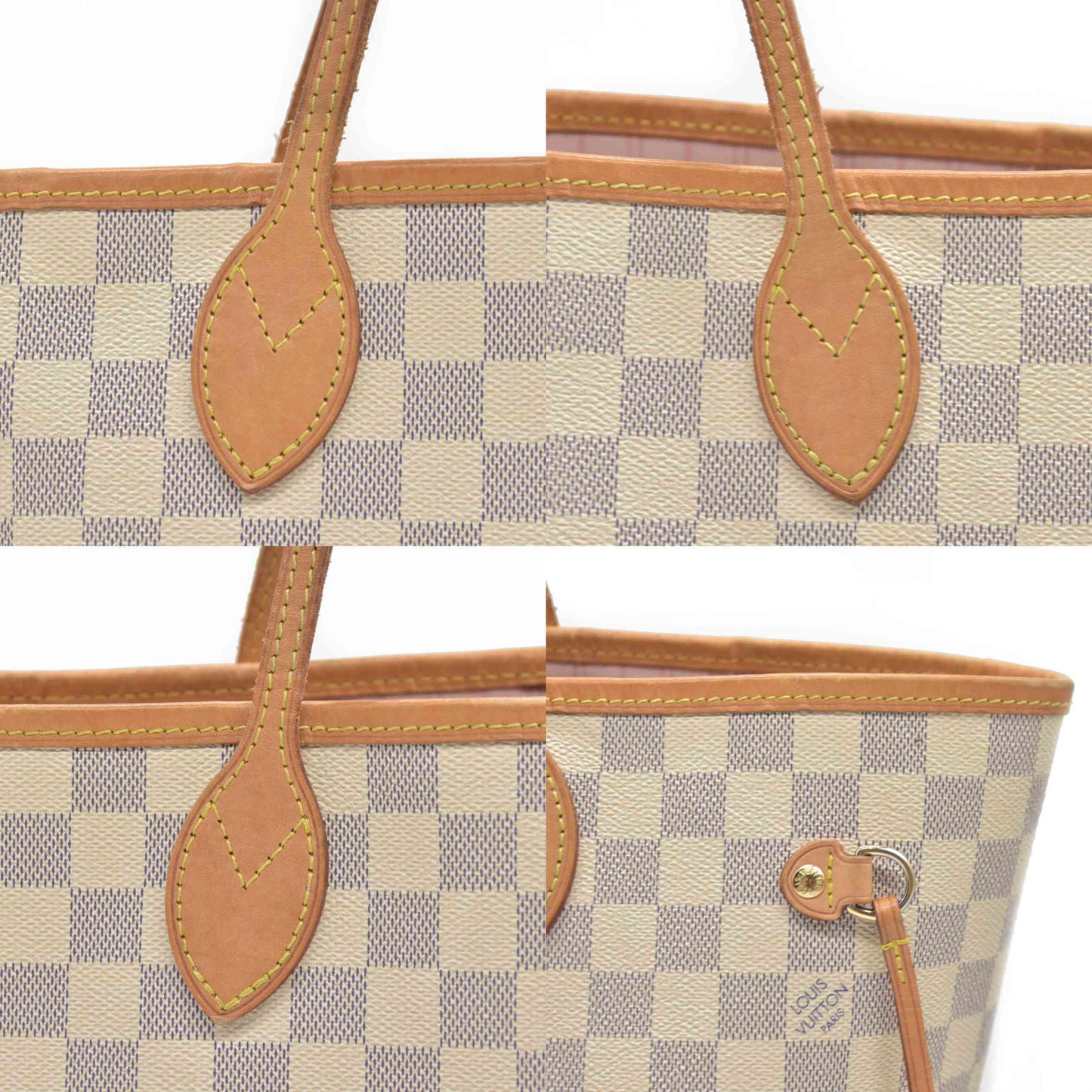 Louis Vuitton  Damier Azur Neverfull MM RFID CONSIGNMENT