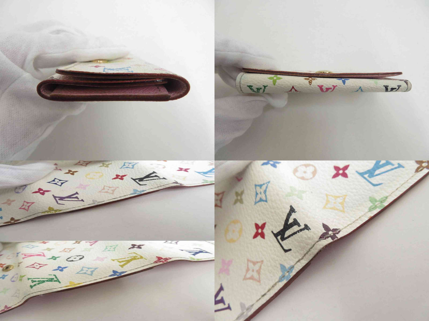 LOUIS VUITTON Monogram Multicolor Multicles 4 Ring Key Case