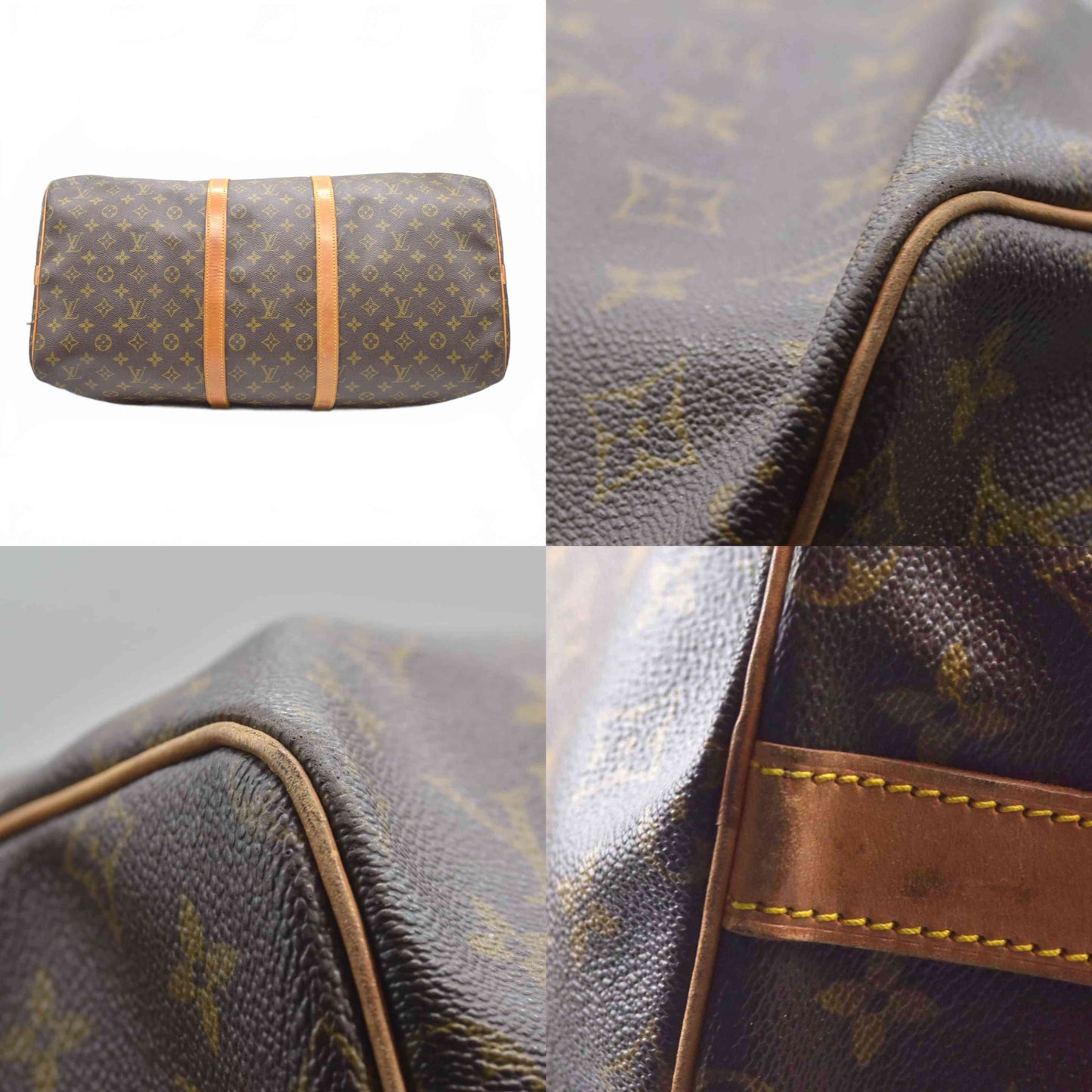 $2700 1988 Louis Vuitton Monogram Keepall Bandouliere 55 VI881