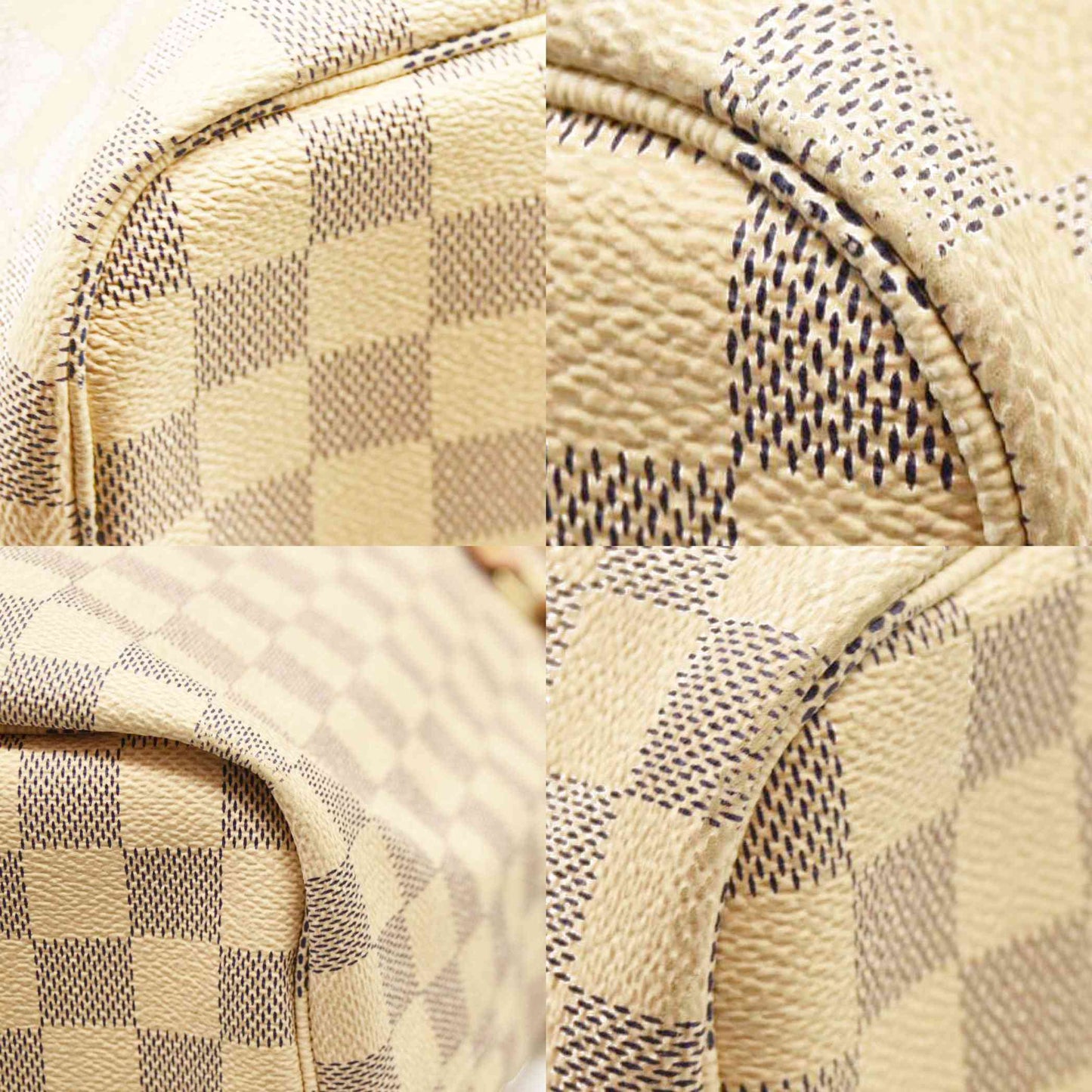 Louis Vuitton Damier Azur Neverfull MM with Pouch AR2149