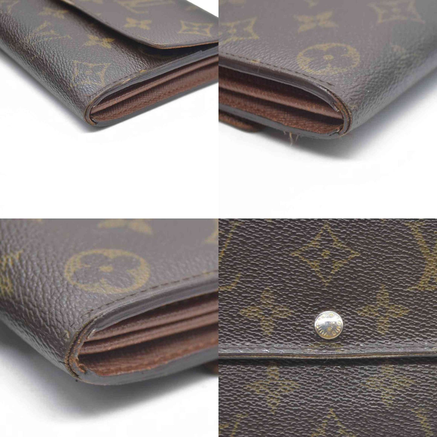Louis Vuitton Monogram Portefeiulle Sarah Long Bifold Wallet CT0046