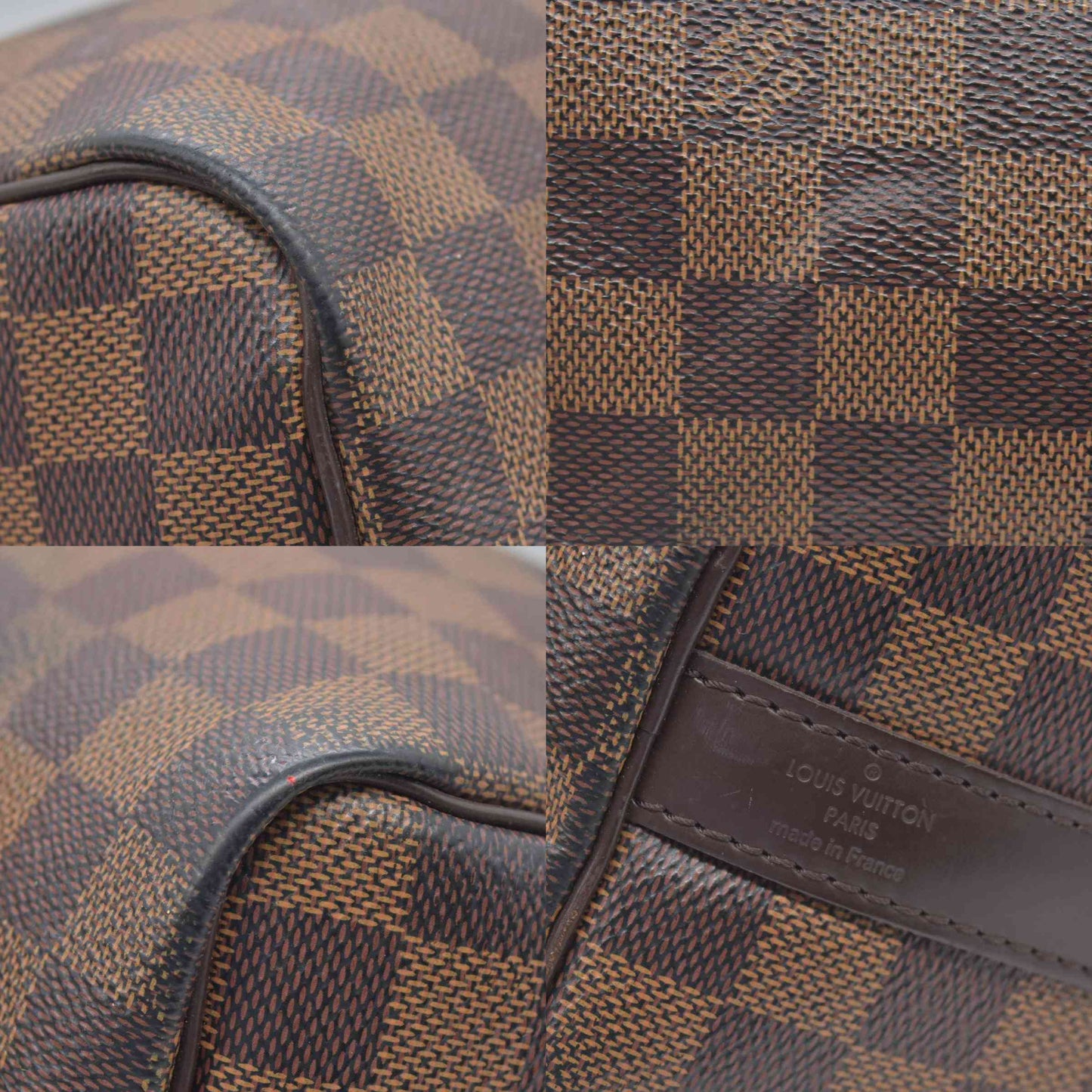$1940 2020 Louis Vuitton Damier Ebene Speedy Bandouliere 25 LA0270
