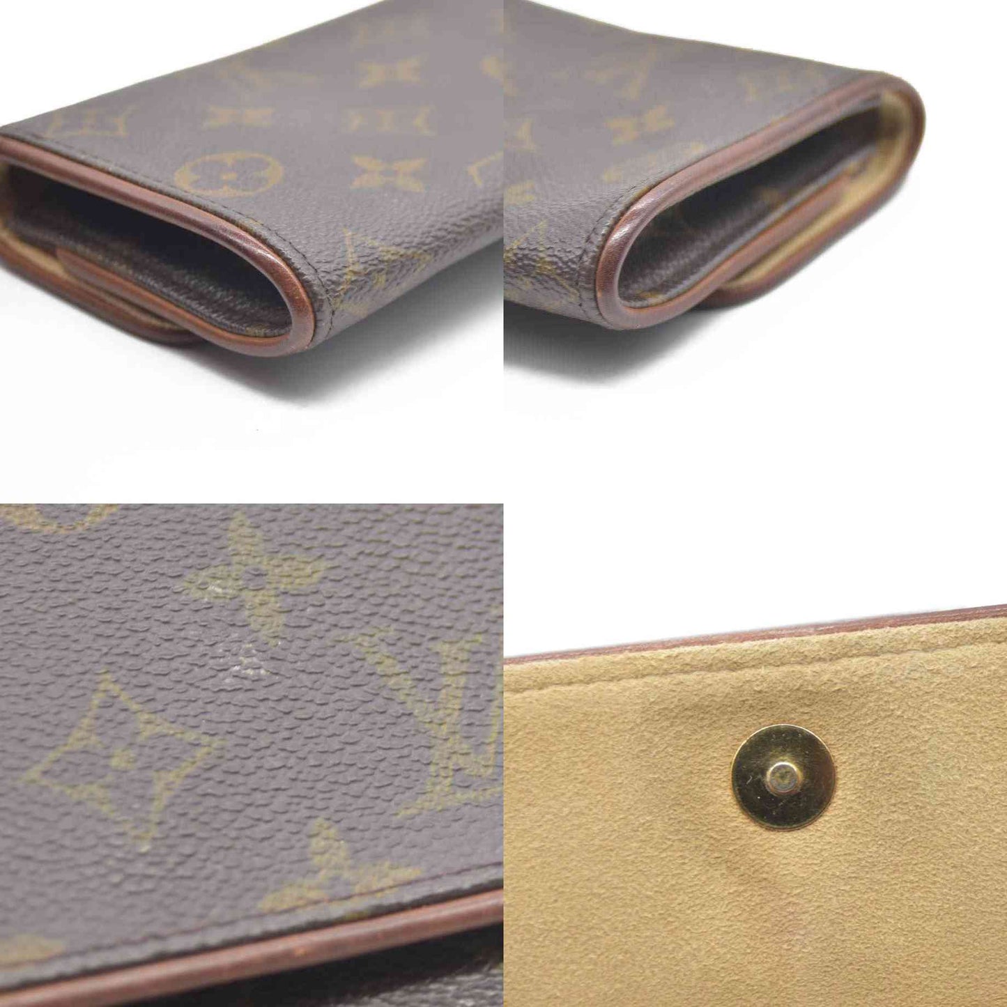 LOUIS VUITTON Monogram Pochette Twin PM