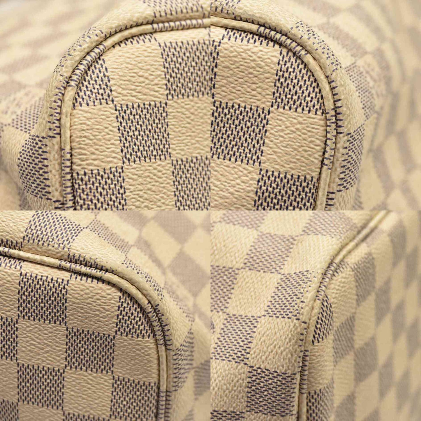 Louis Vuitton  Damier Azur Neo Neverfull MM Rose Ballerine