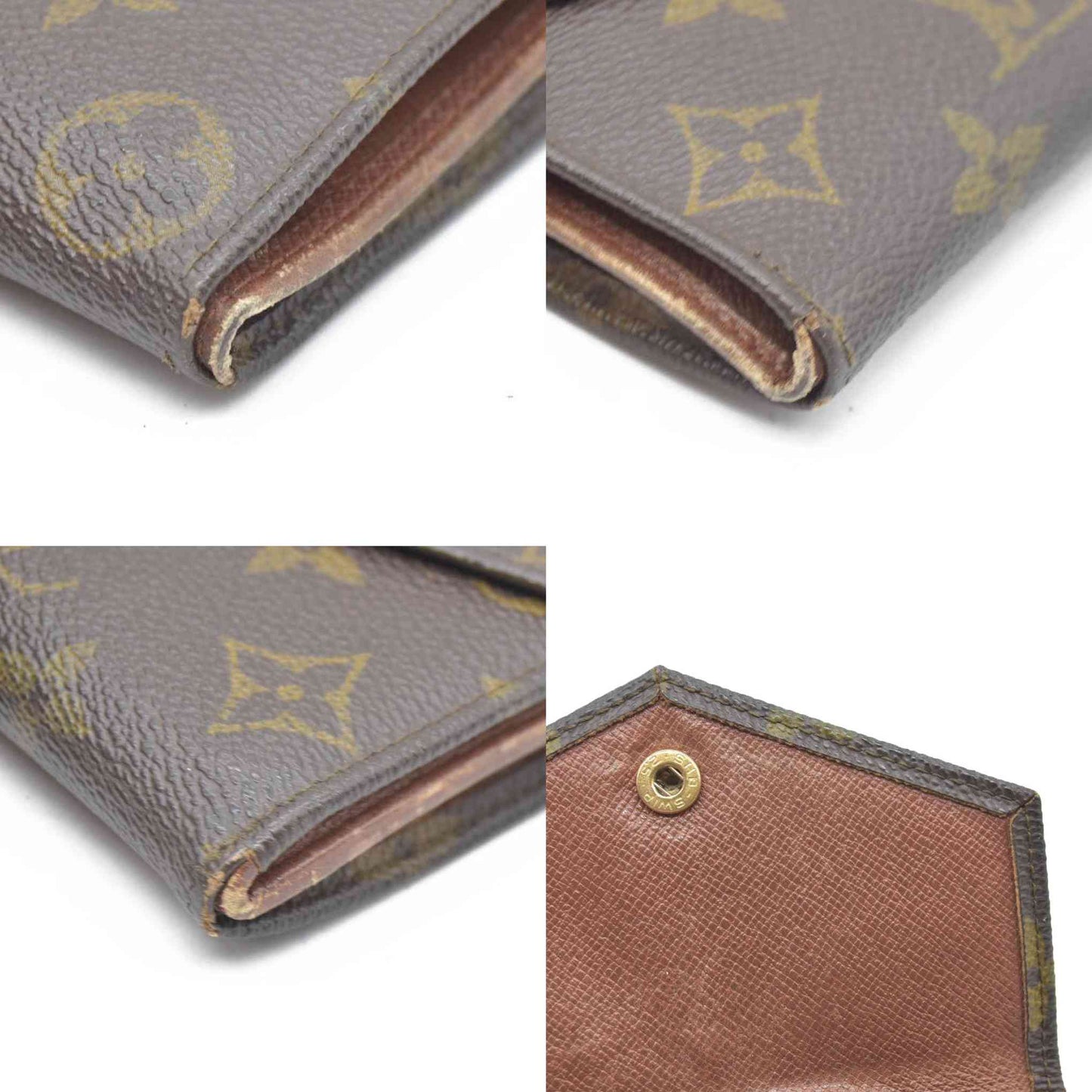 Louis Vuitton Monogram Portefeiulle Elise Trifold Wallet AN1901