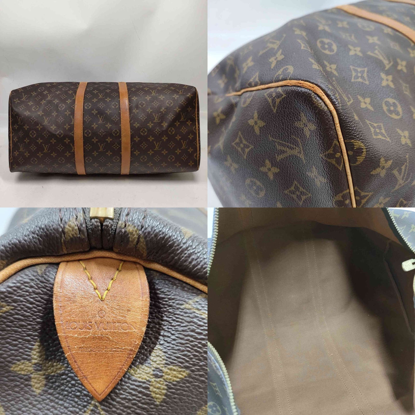 $2170 1989 Louis Vuitton Monogram Keepall 55 MI8908